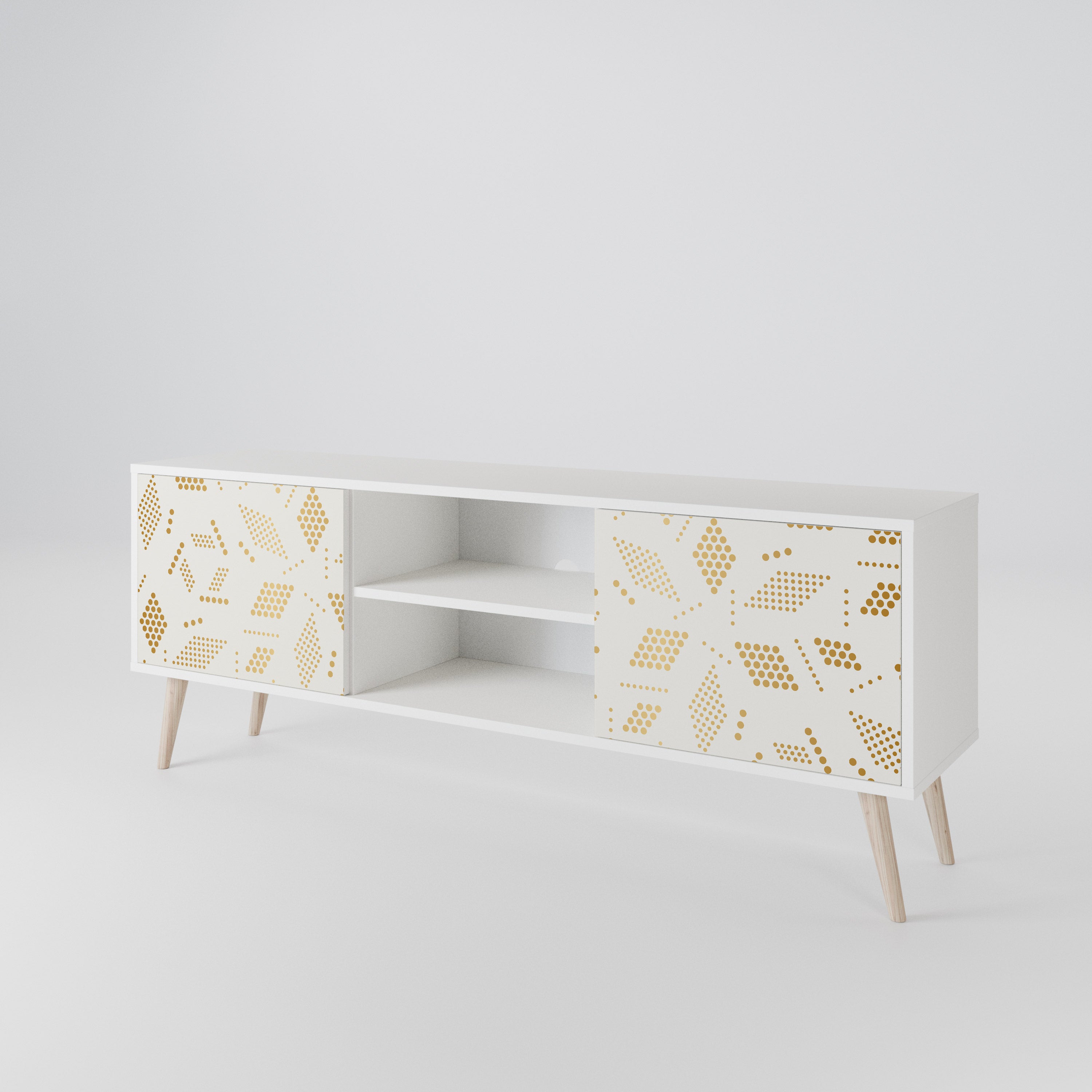 SPOTTED DAZE 2-Door TV Cabinet