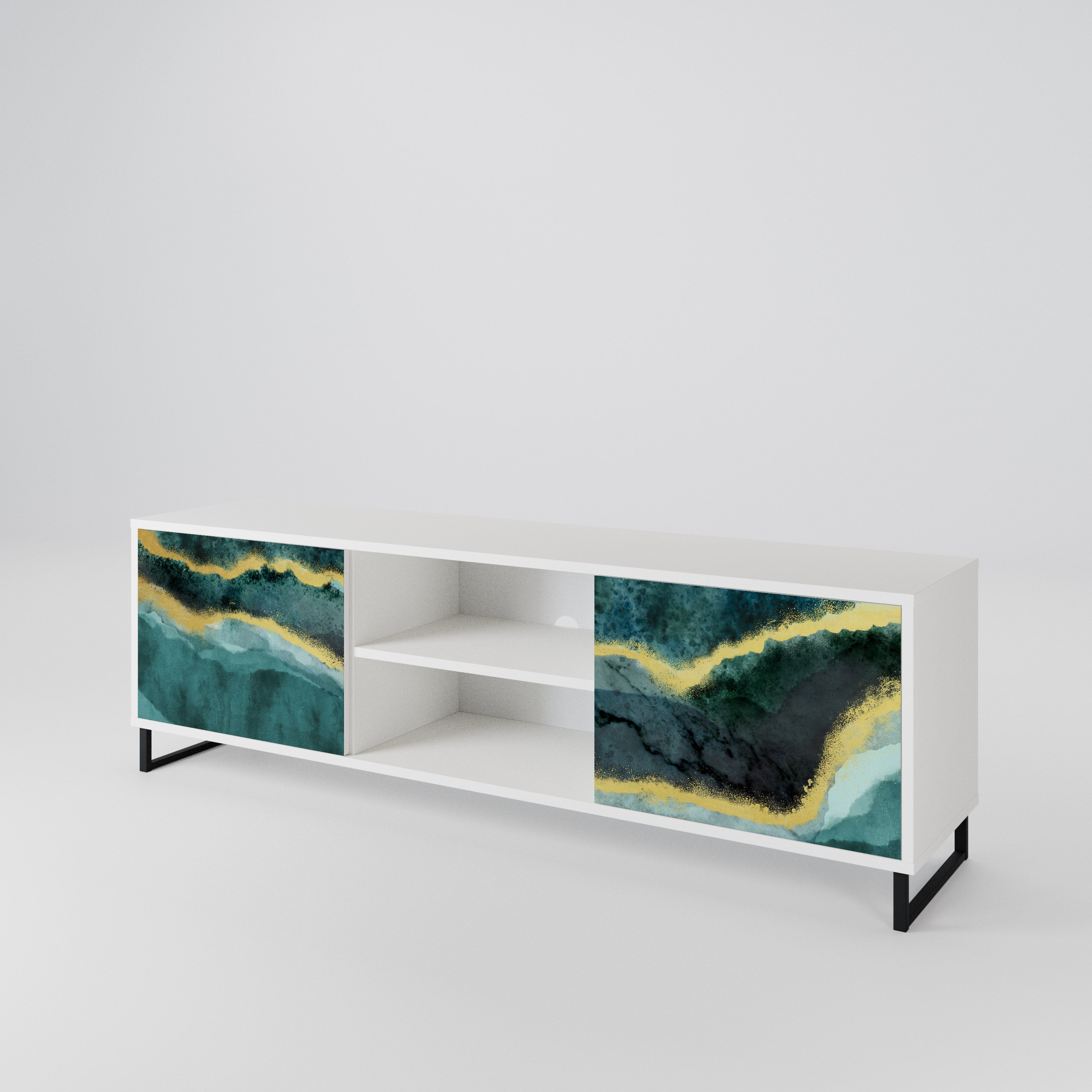 GOLDRUSH ODYSSEY 2-Door TV Cabinet