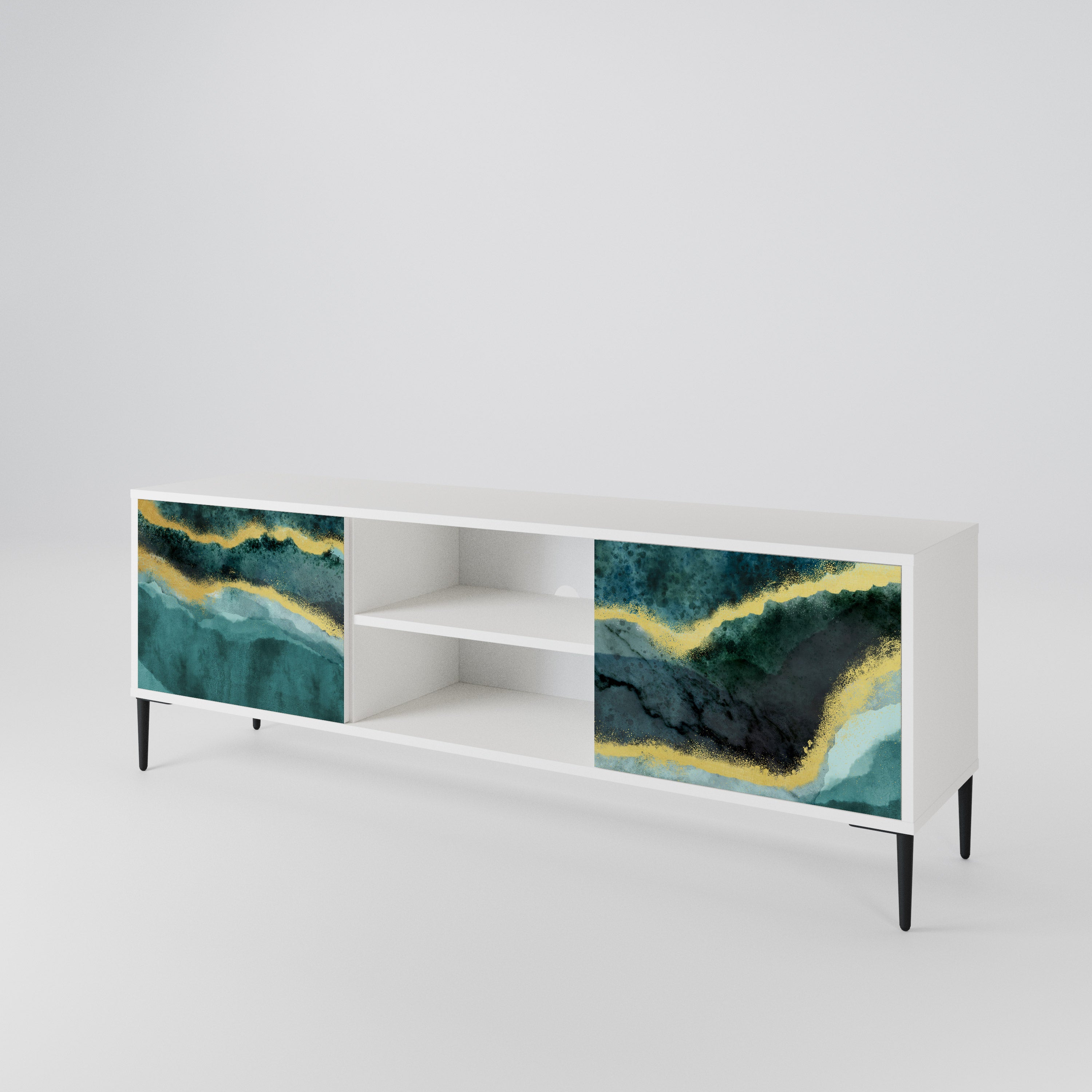 GOLDRUSH ODYSSEY 2-Door TV Cabinet