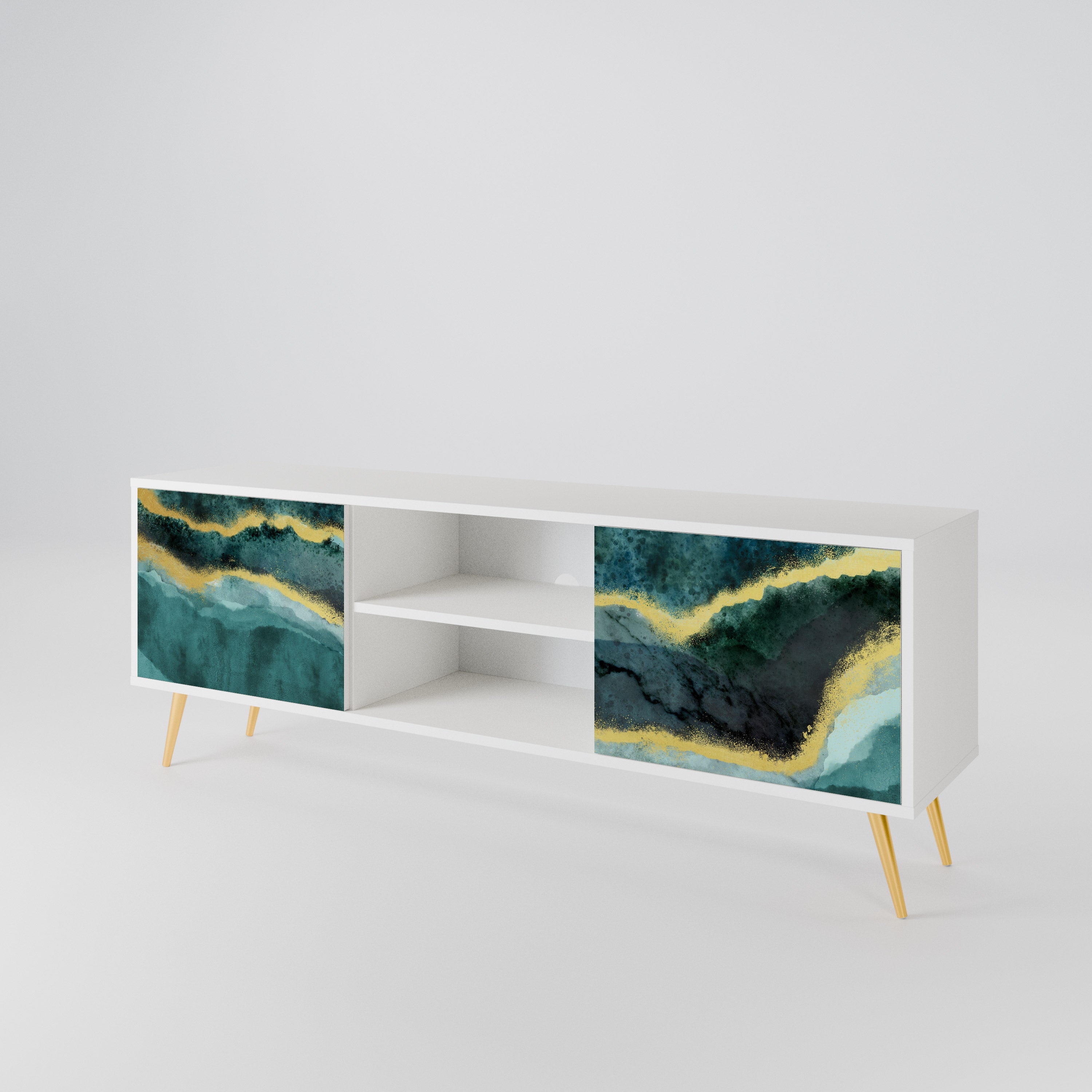 GOLDRUSH ODYSSEY 2-Door TV Cabinet