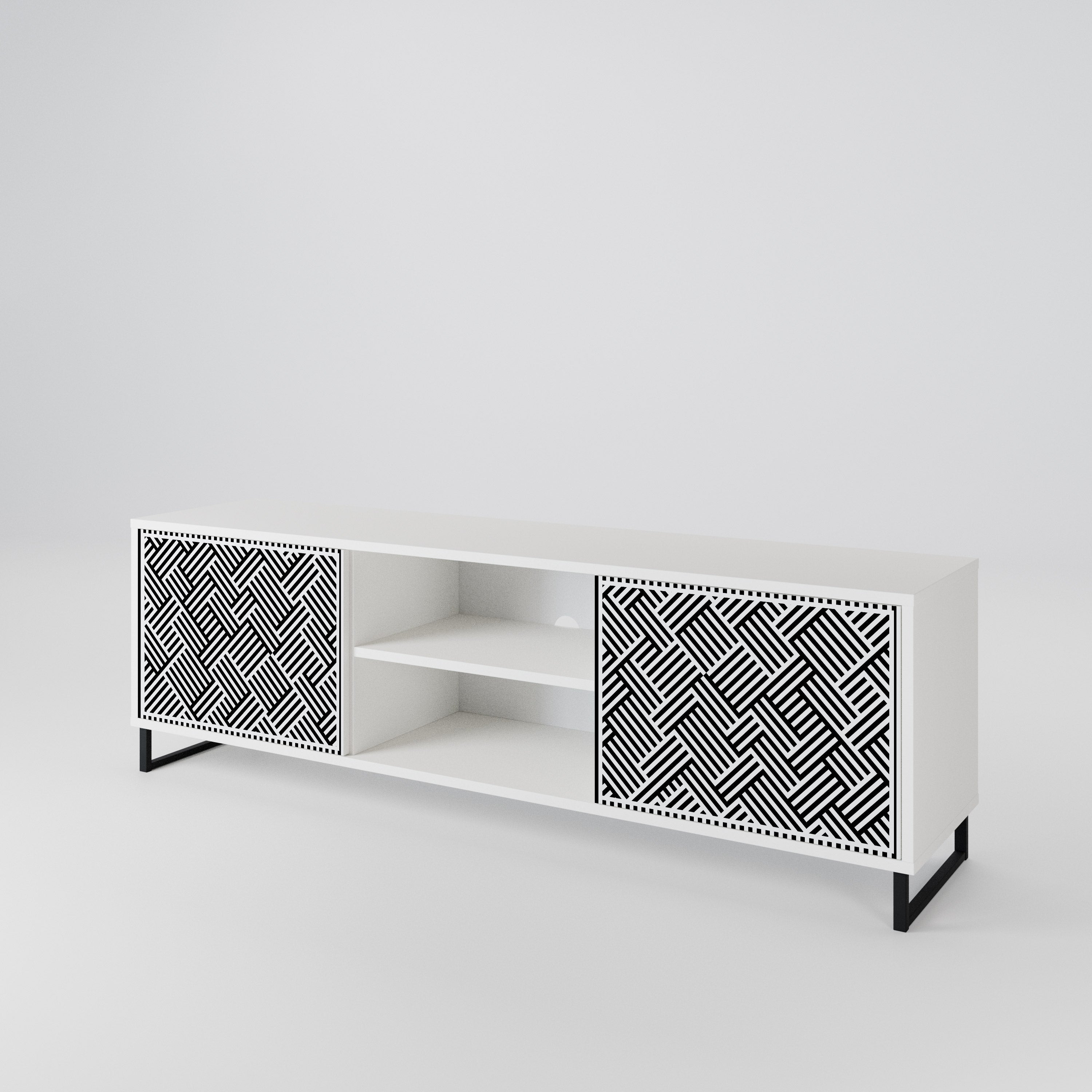 TEMPORARY SEQUENCE 2-Door TV Cabinet
