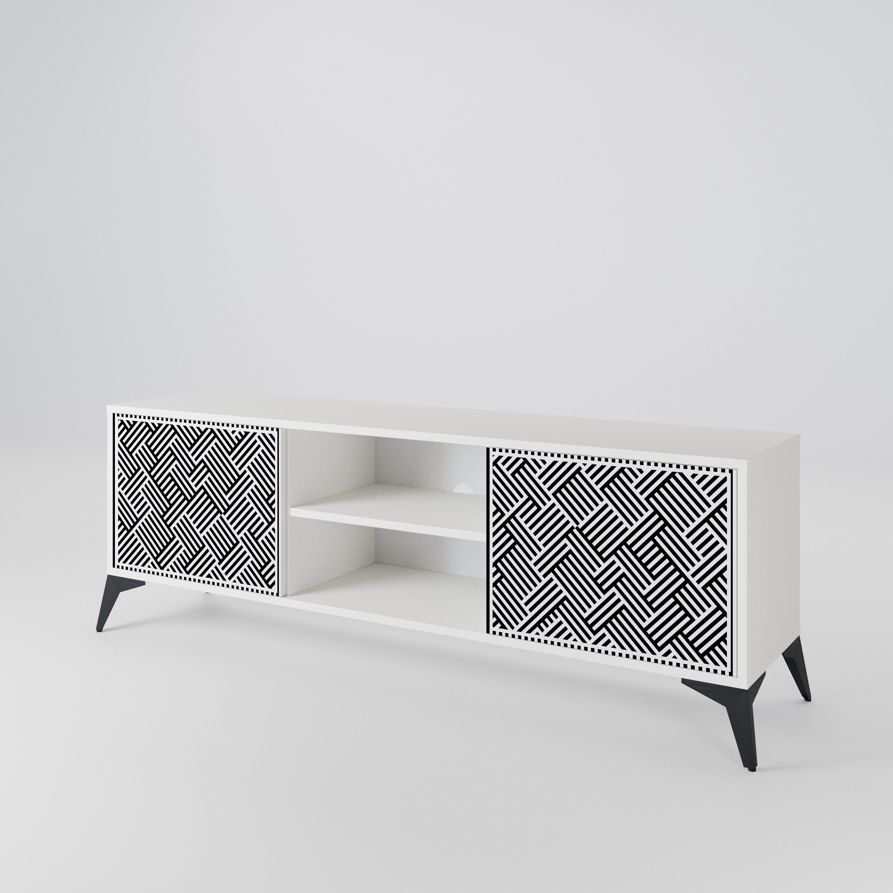 TEMPORARY SEQUENCE 2-Door TV Cabinet
