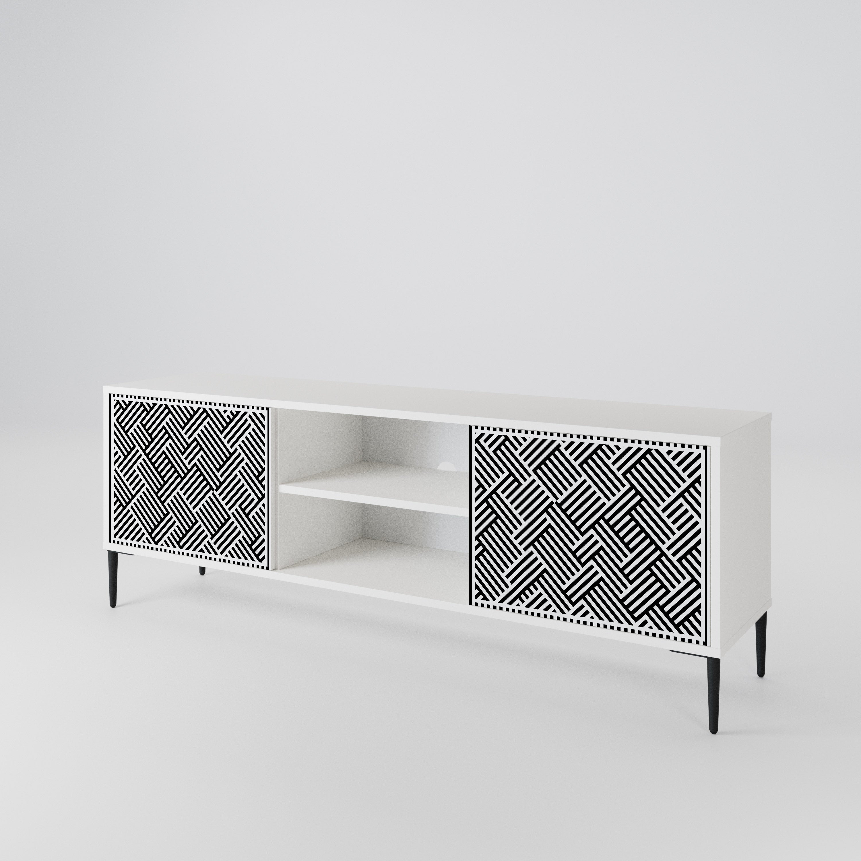 TEMPORARY SEQUENCE 2-Door TV Cabinet