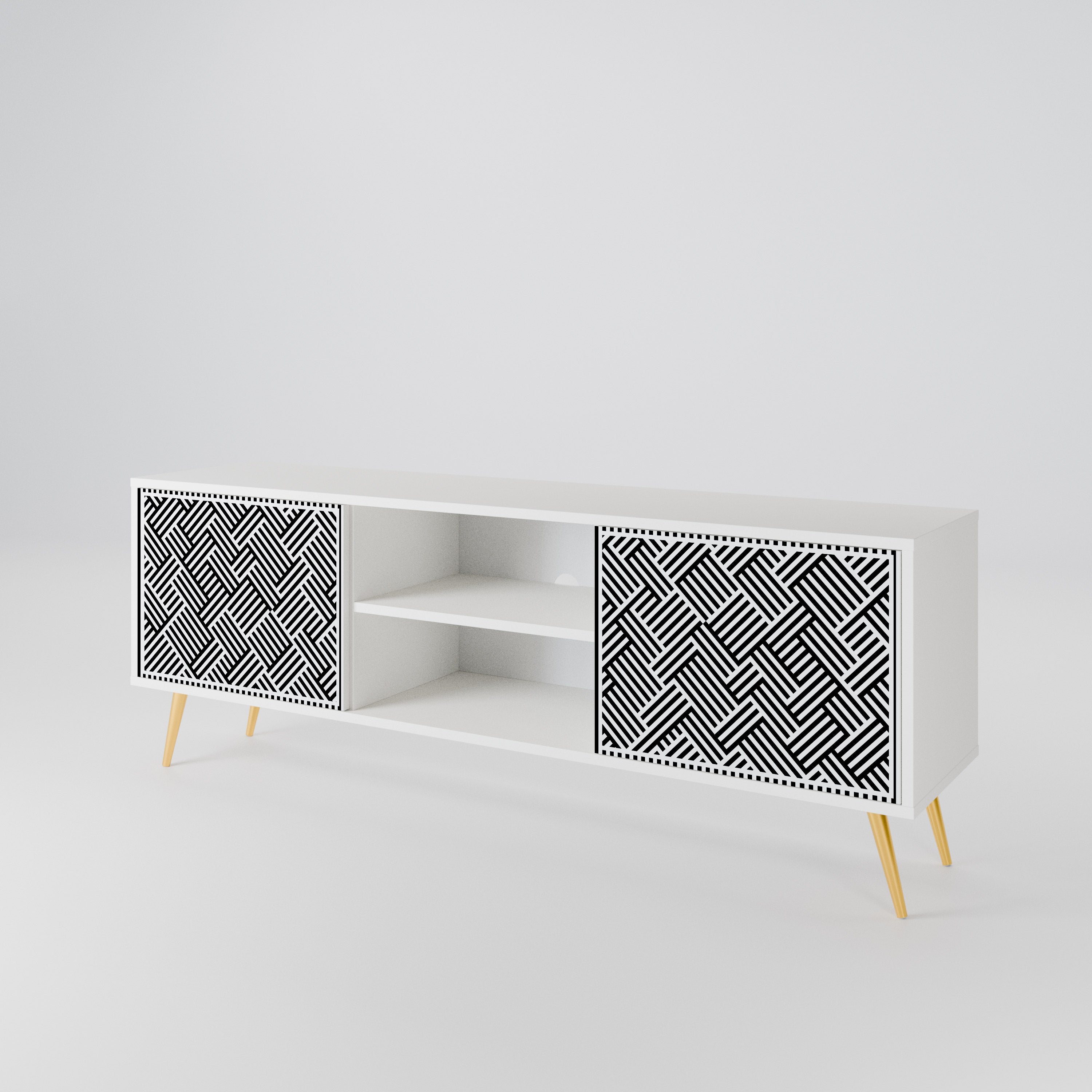 TEMPORARY SEQUENCE 2-Door TV Cabinet
