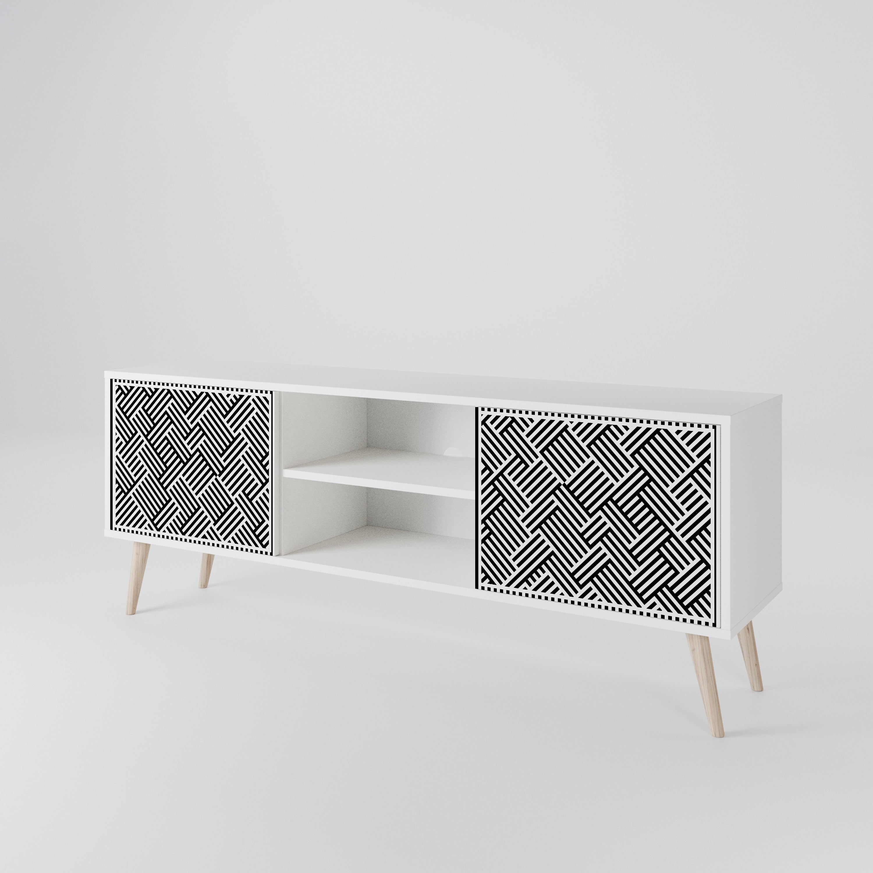 TEMPORARY SEQUENCE 2-Door TV Cabinet