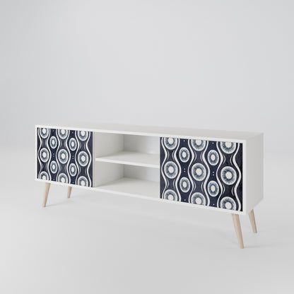GRAPHITE EYES 2-Door TV Cabinet