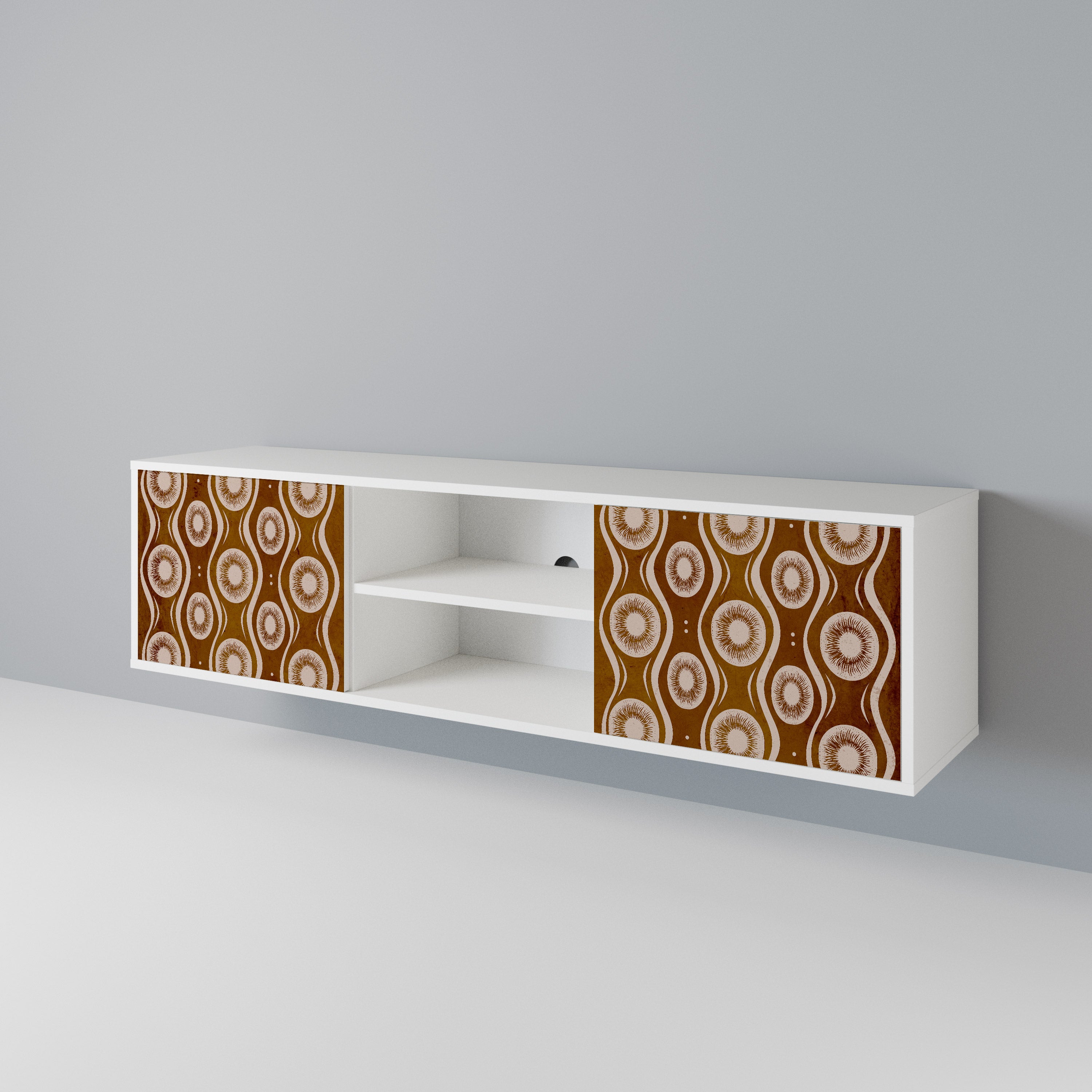 BROWN EYES 2-Door TV Cabinet
