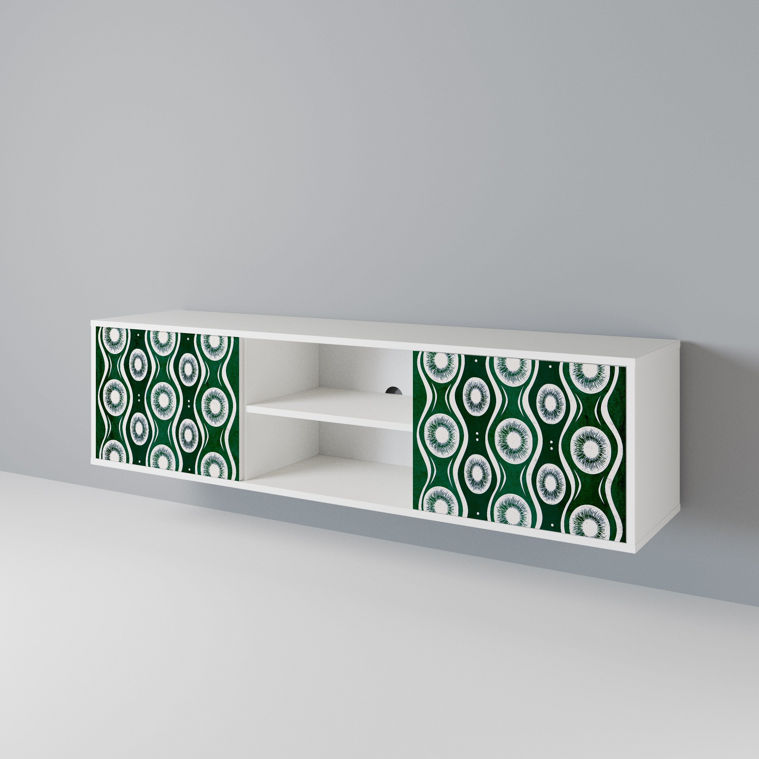GREEN EYES 2-Door TV Cabinet