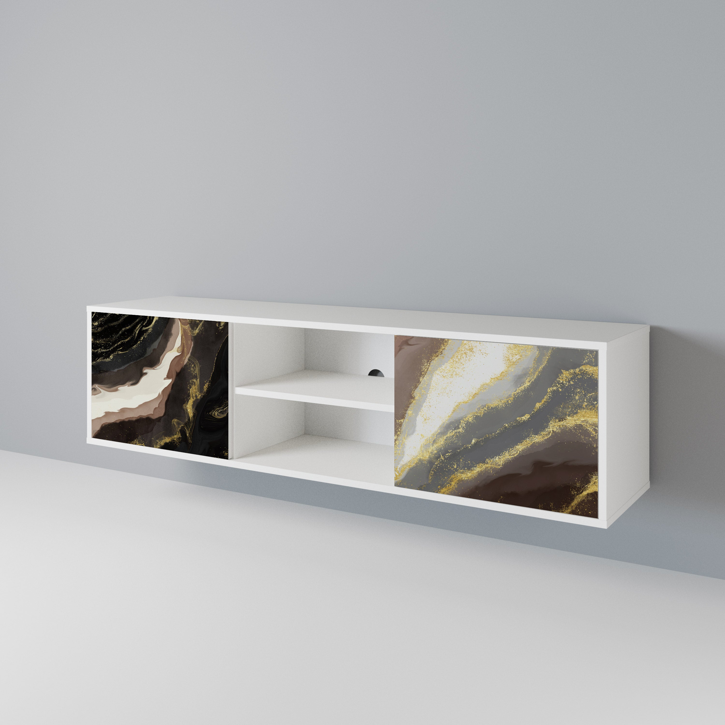 GOLD DUST 2-Door TV Cabinet