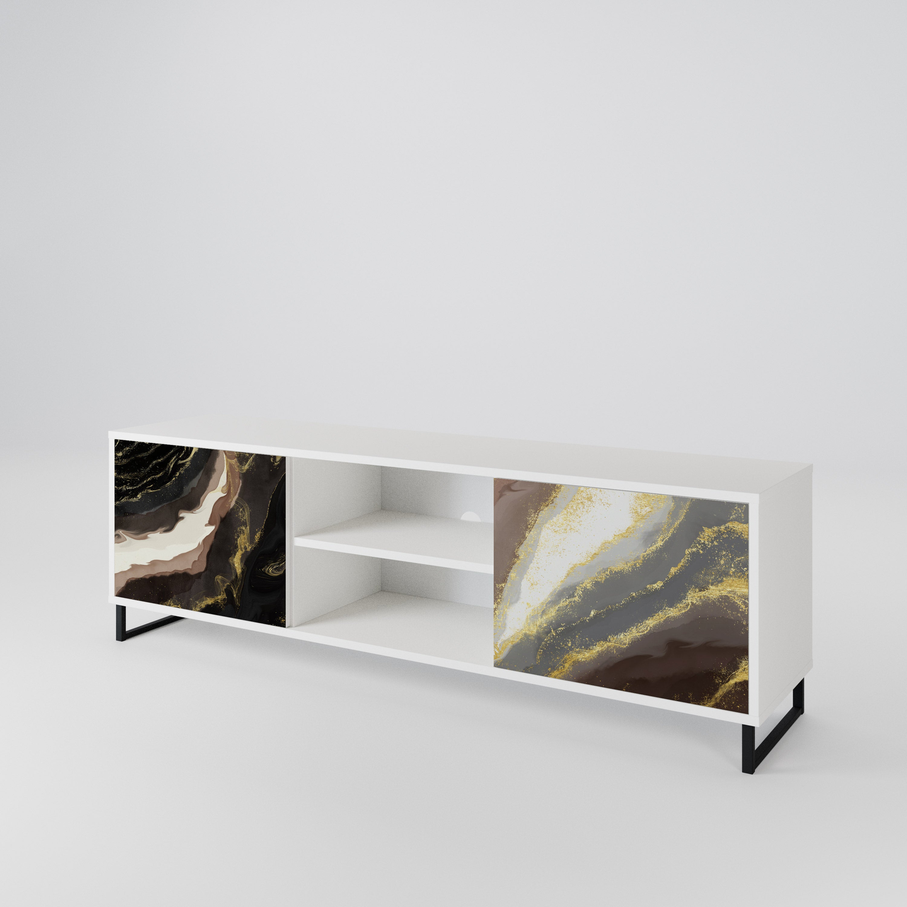 GOLD DUST 2-Door TV Cabinet