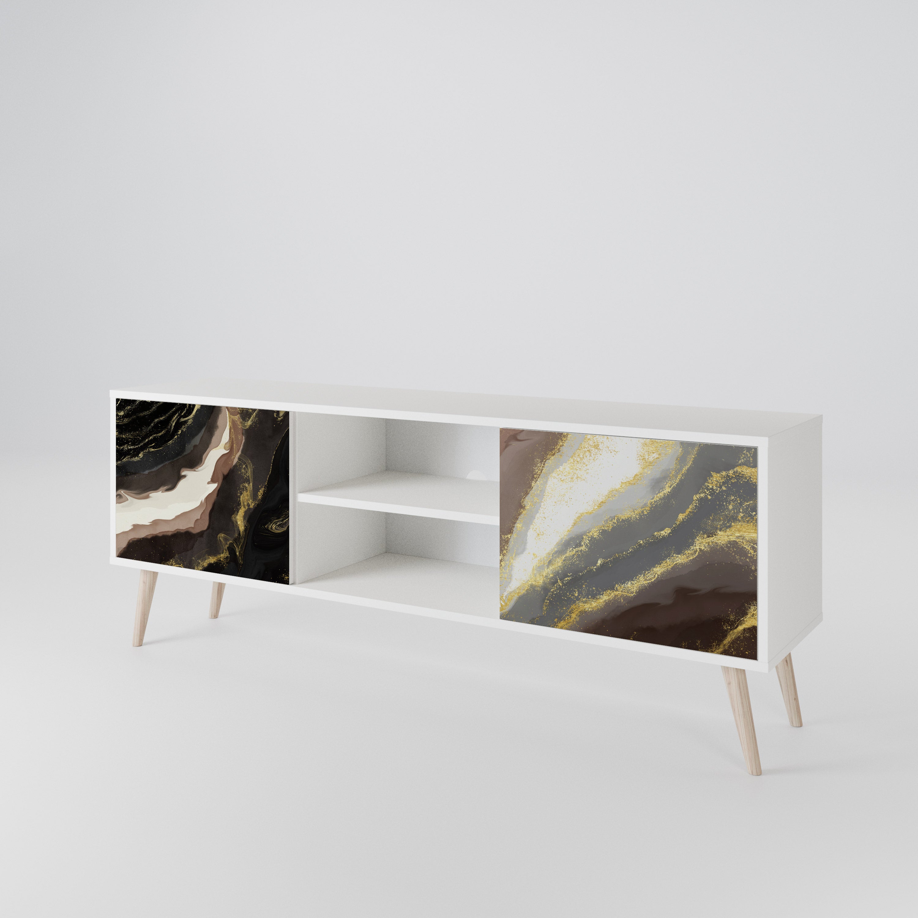 GOLD DUST 2-Door TV Cabinet