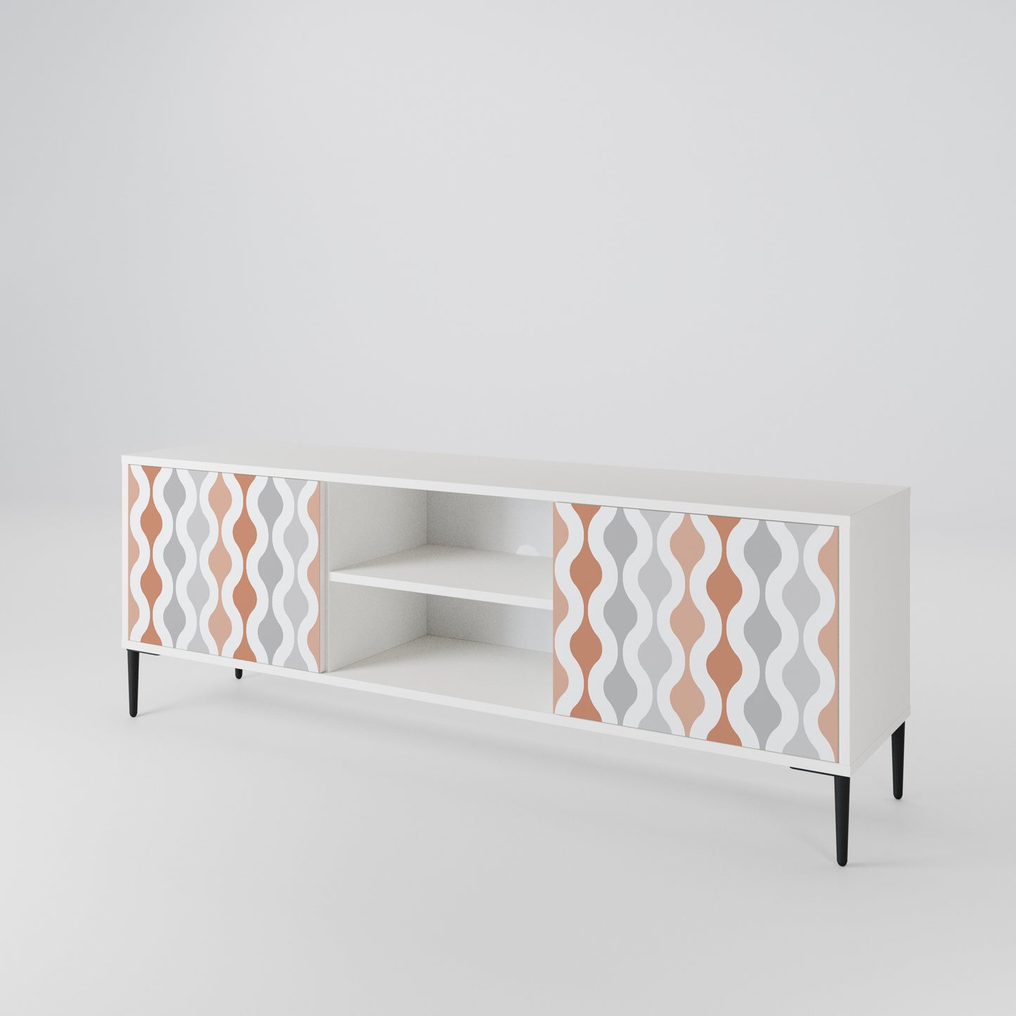 HAZY NOSTALGIA 2-Door TV Cabinet