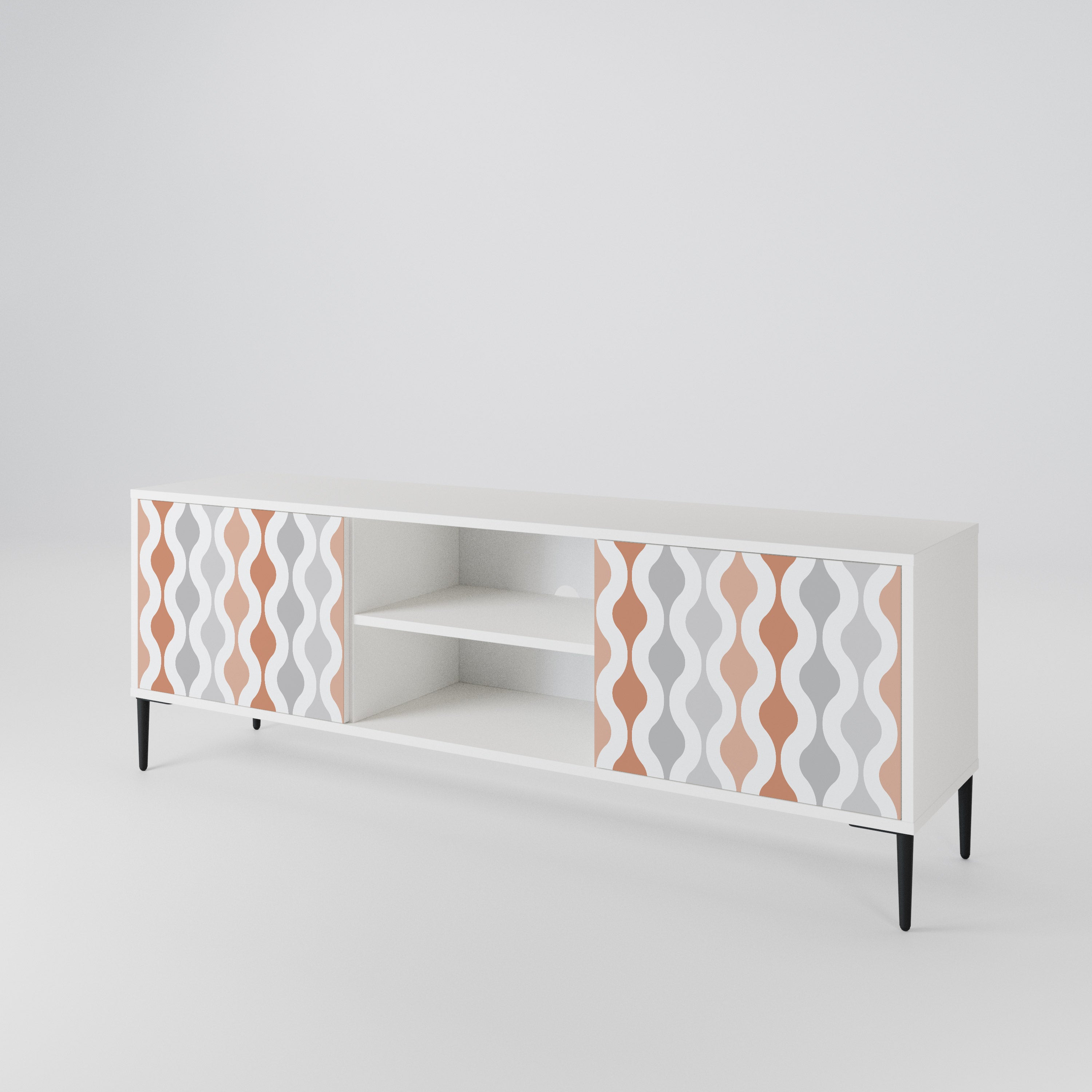 HAZY NOSTALGIA 2-Door TV Cabinet