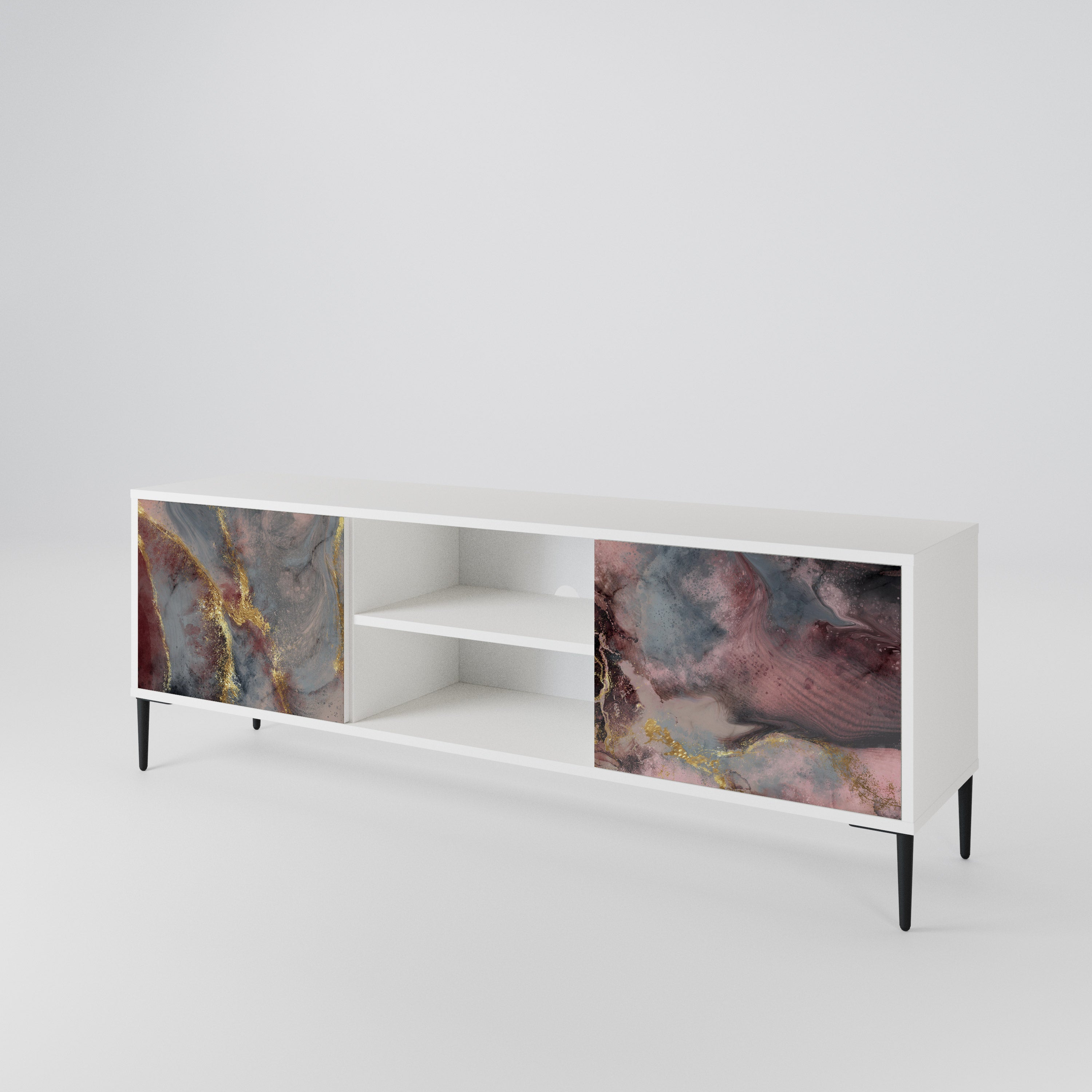 GOLDEN TIDES 2-Door TV Cabinet