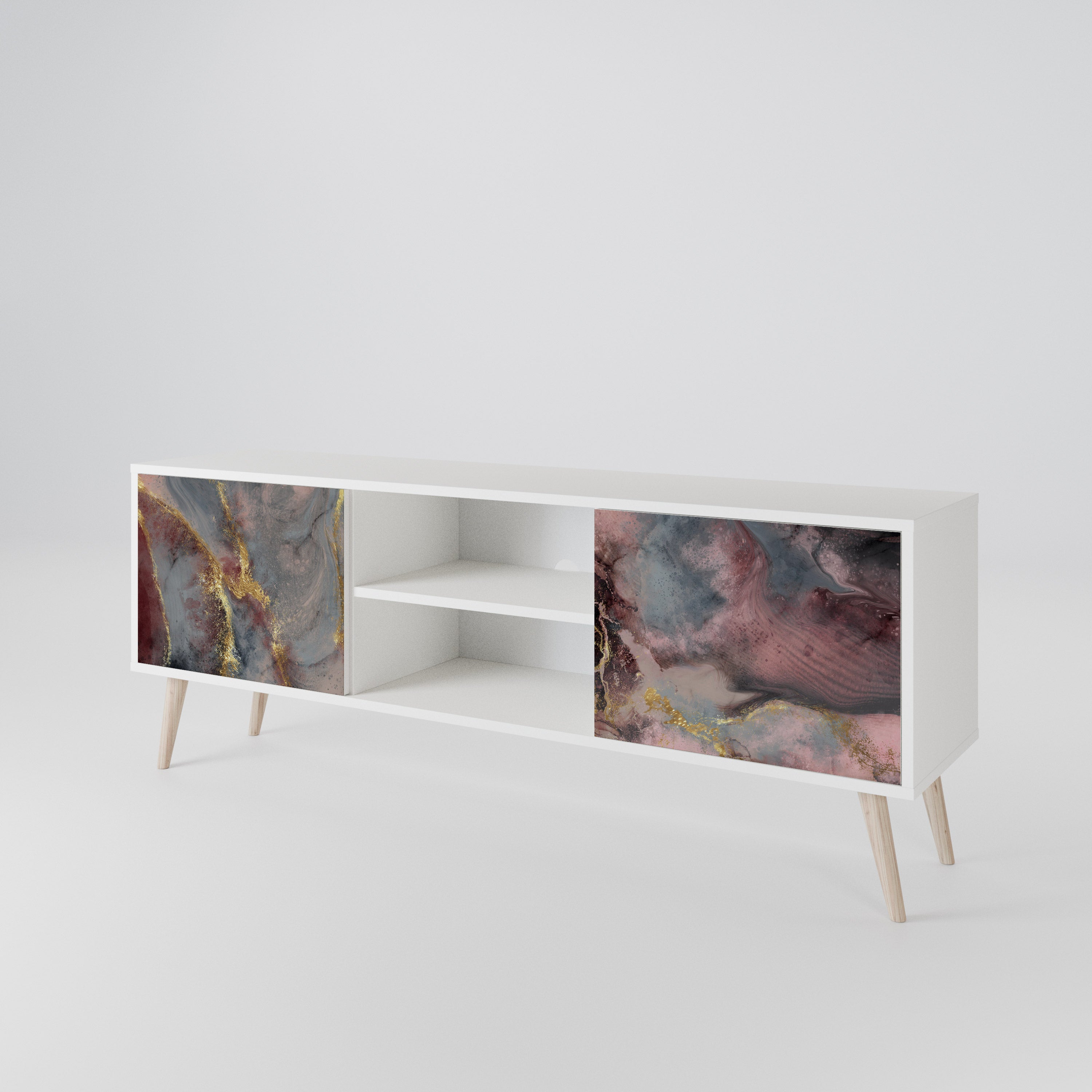 GOLDEN TIDES 2-Door TV Cabinet