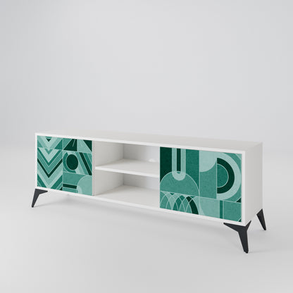 HARMONIC GRID TV-bänk med två dörrar