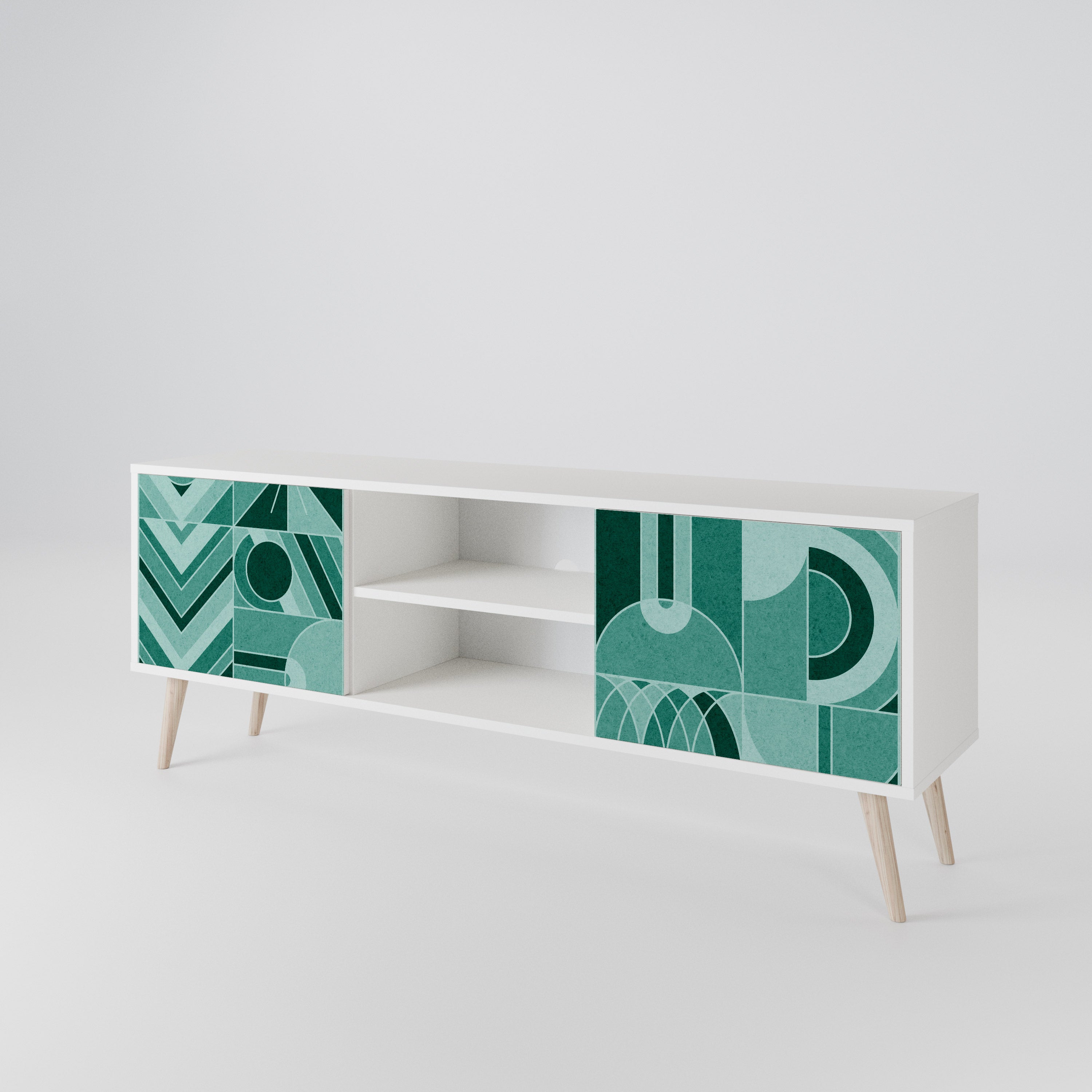 HARMONIC GRID 2-Door TV Cabinet