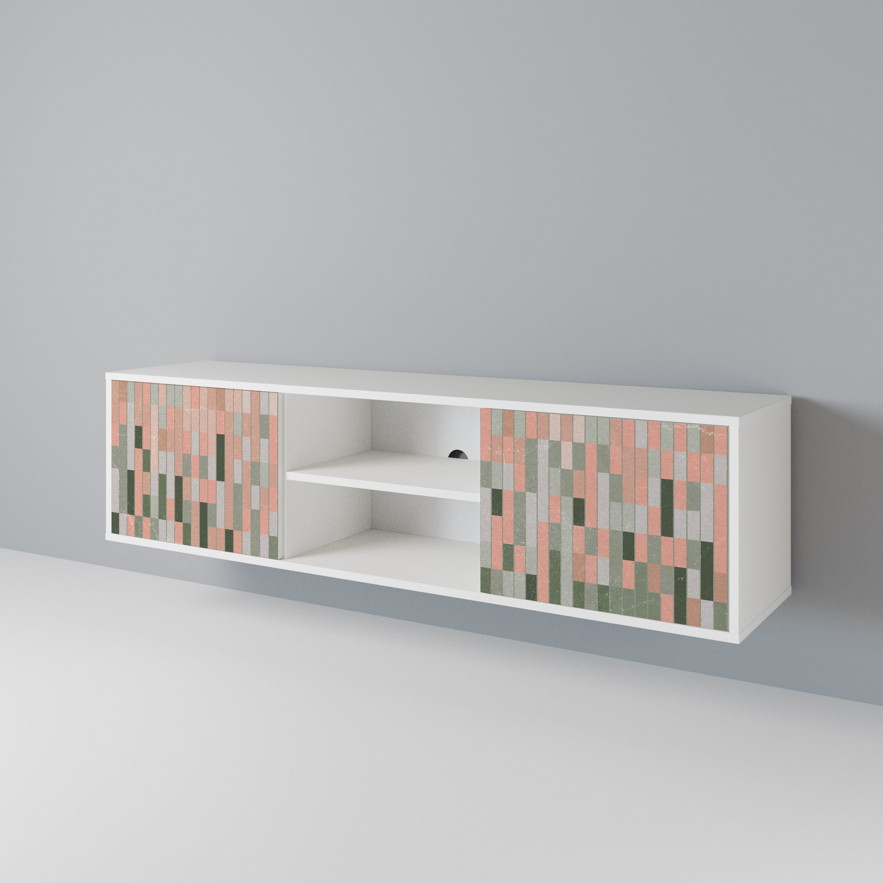 BUILDING THE FUTURE 2-Door TV Cabinet