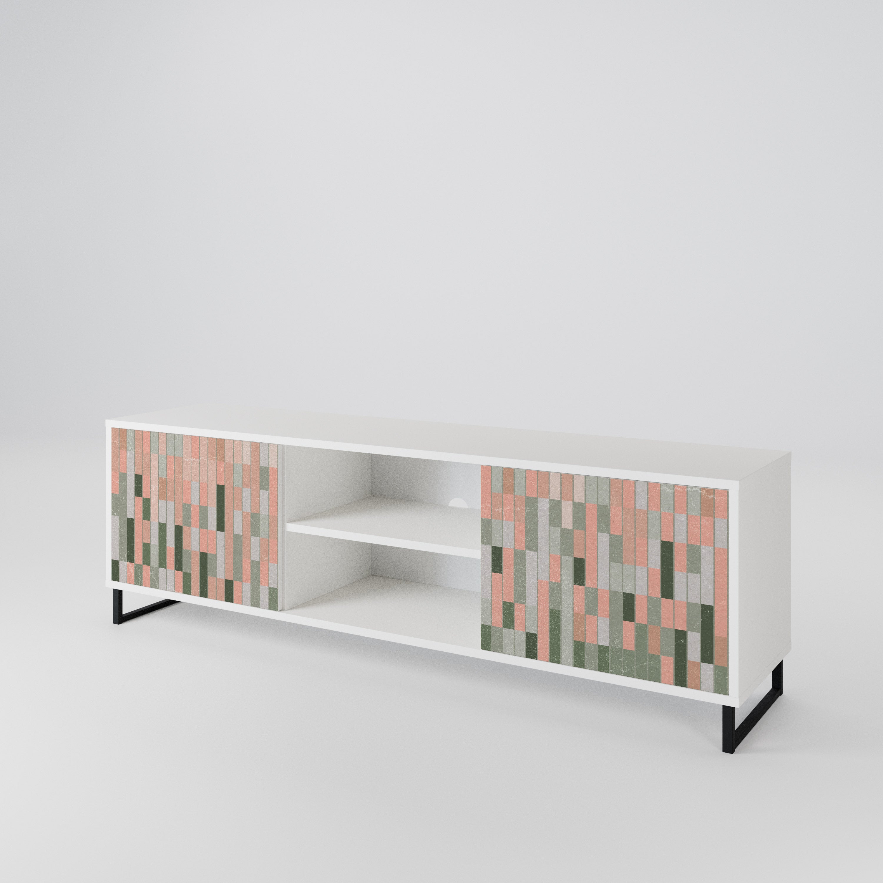 BUILDING THE FUTURE 2-Door TV Cabinet