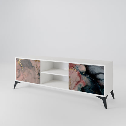 GILDED SWIRLS 2-Door TV Cabinet