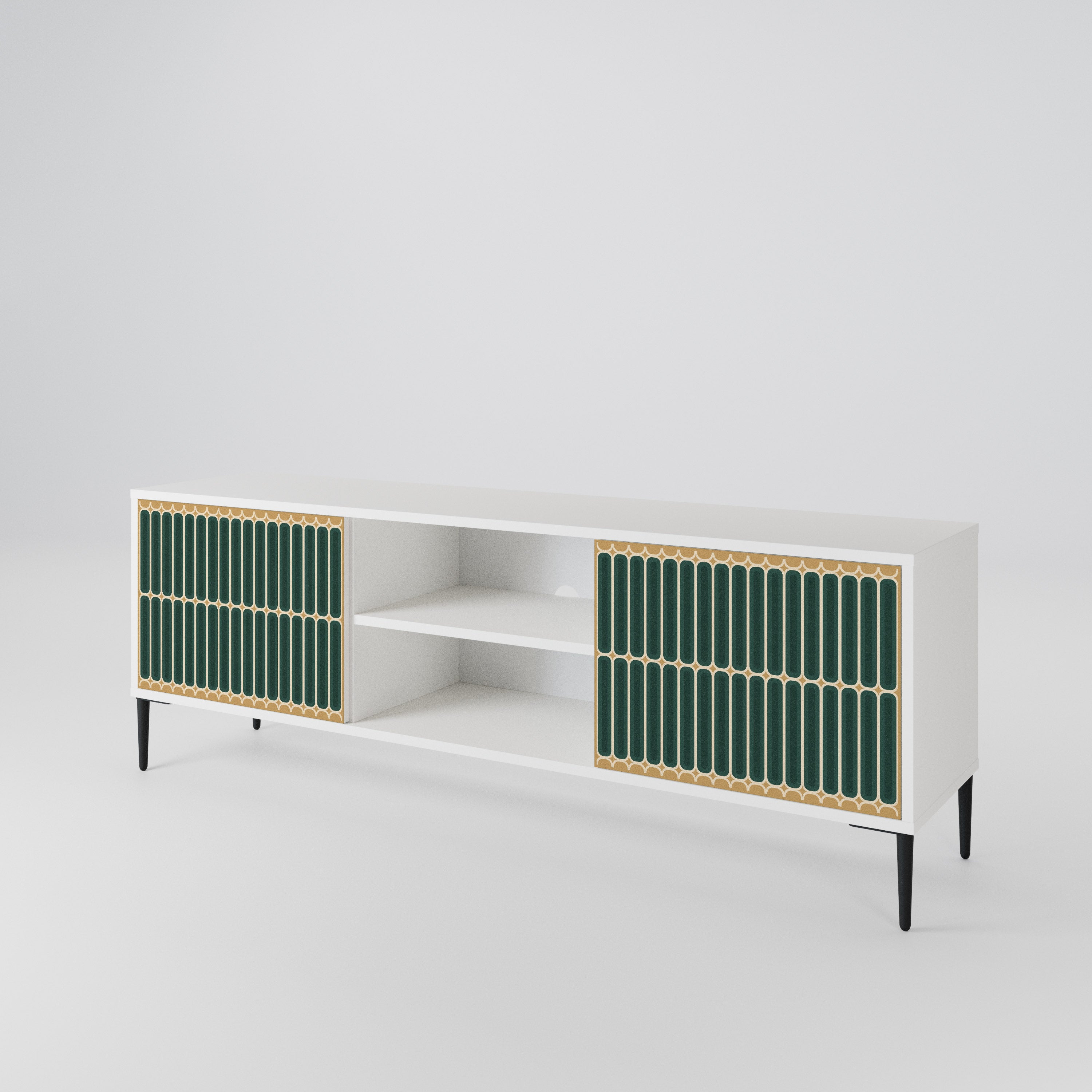 ILUSION GATE 2-Door TV Cabinet