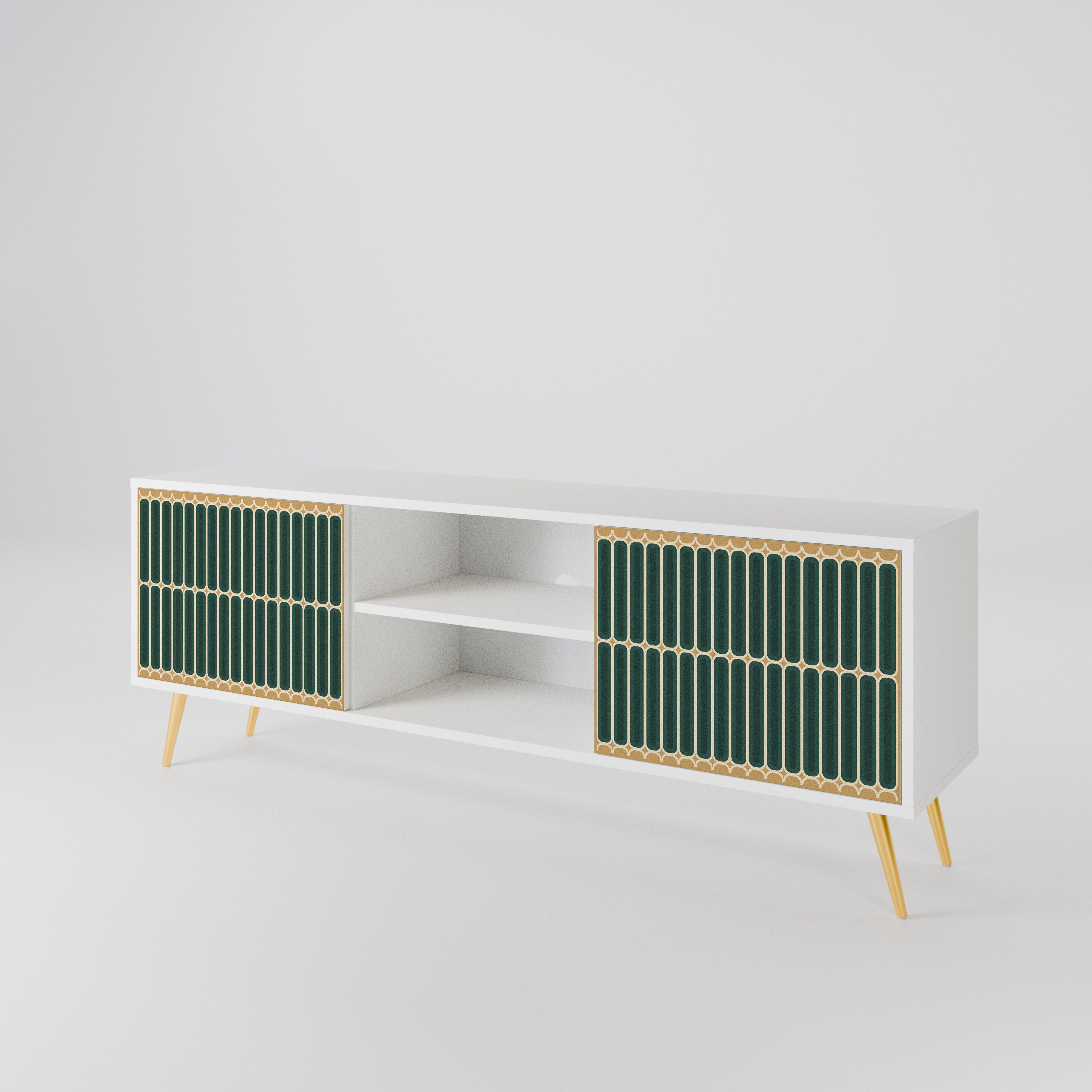 ILUSION GATE 2-Door TV Cabinet