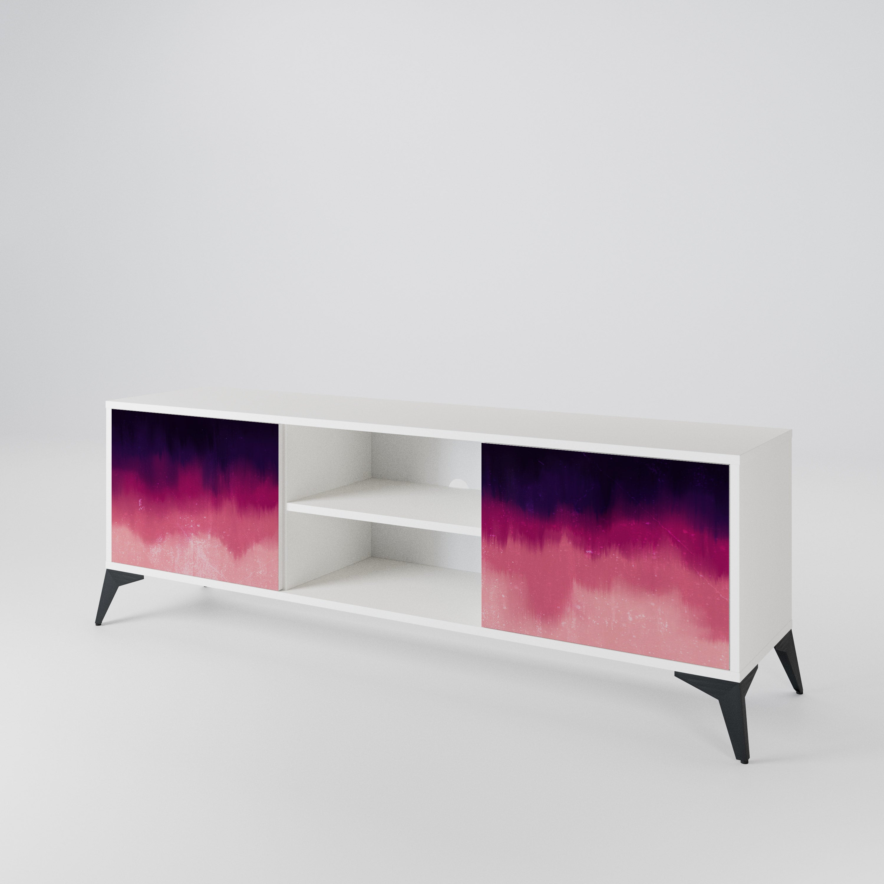 AURORA BOREALIS 2-Door TV Cabinet