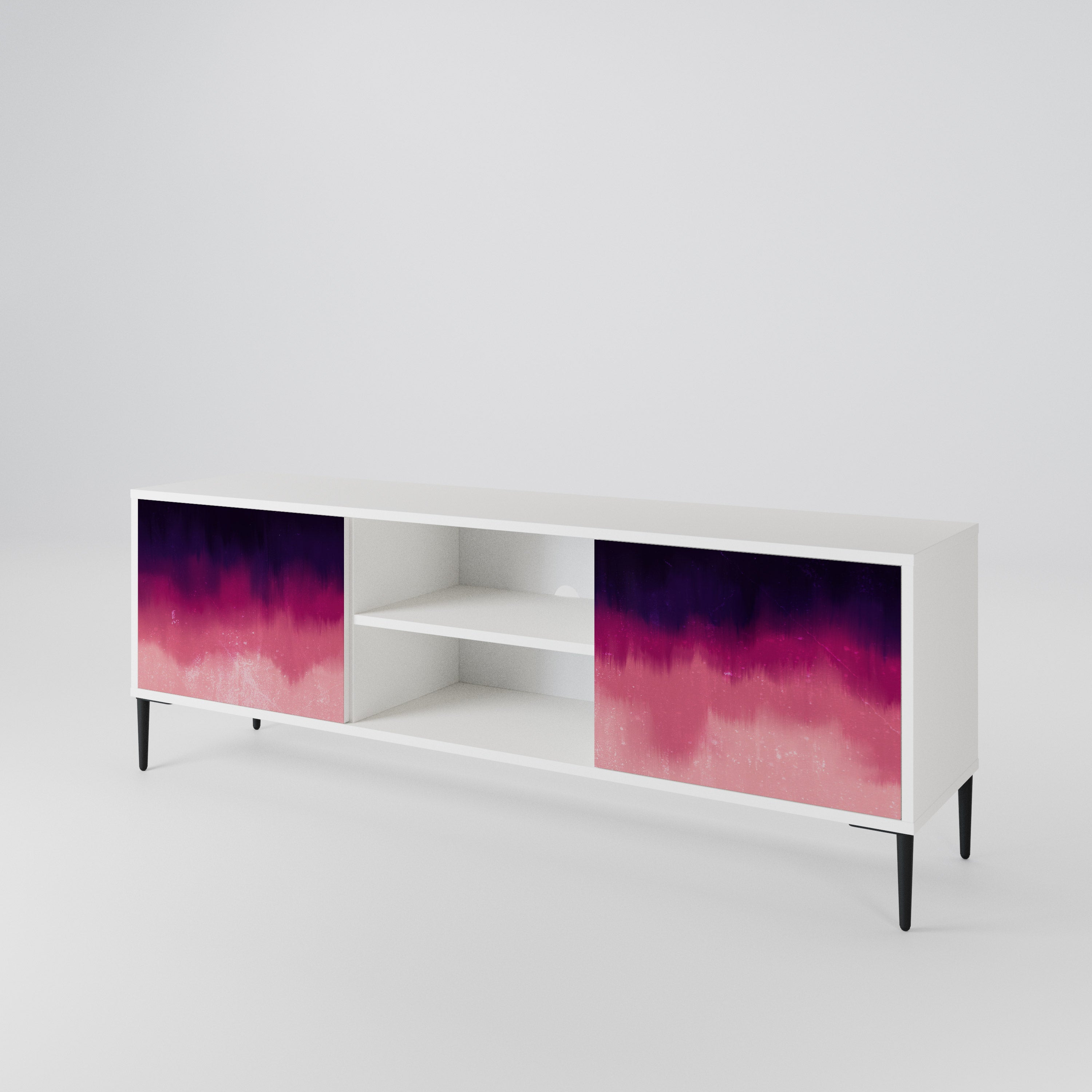 AURORA BOREALIS 2-Door TV Cabinet