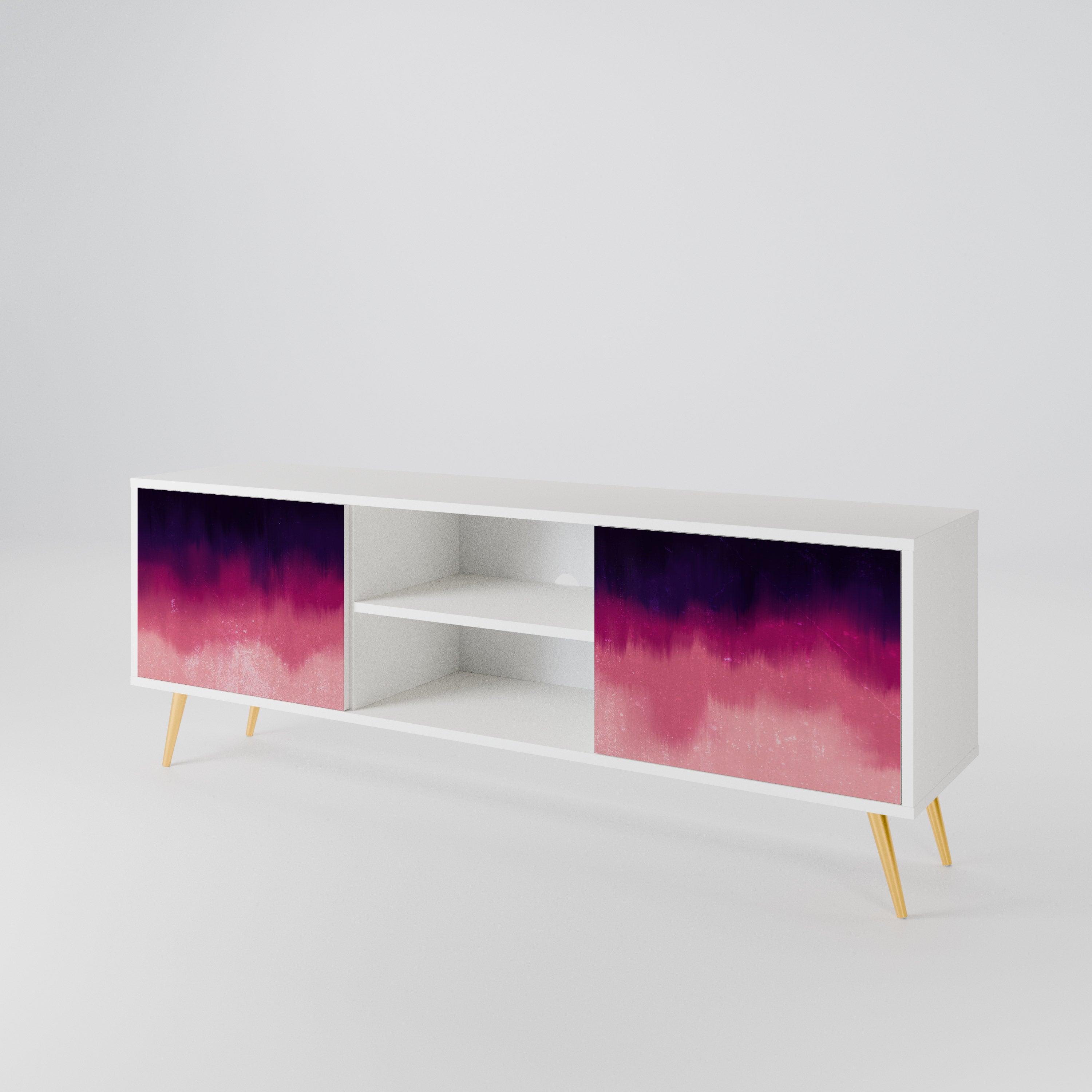 AURORA BOREALIS 2-Door TV Cabinet