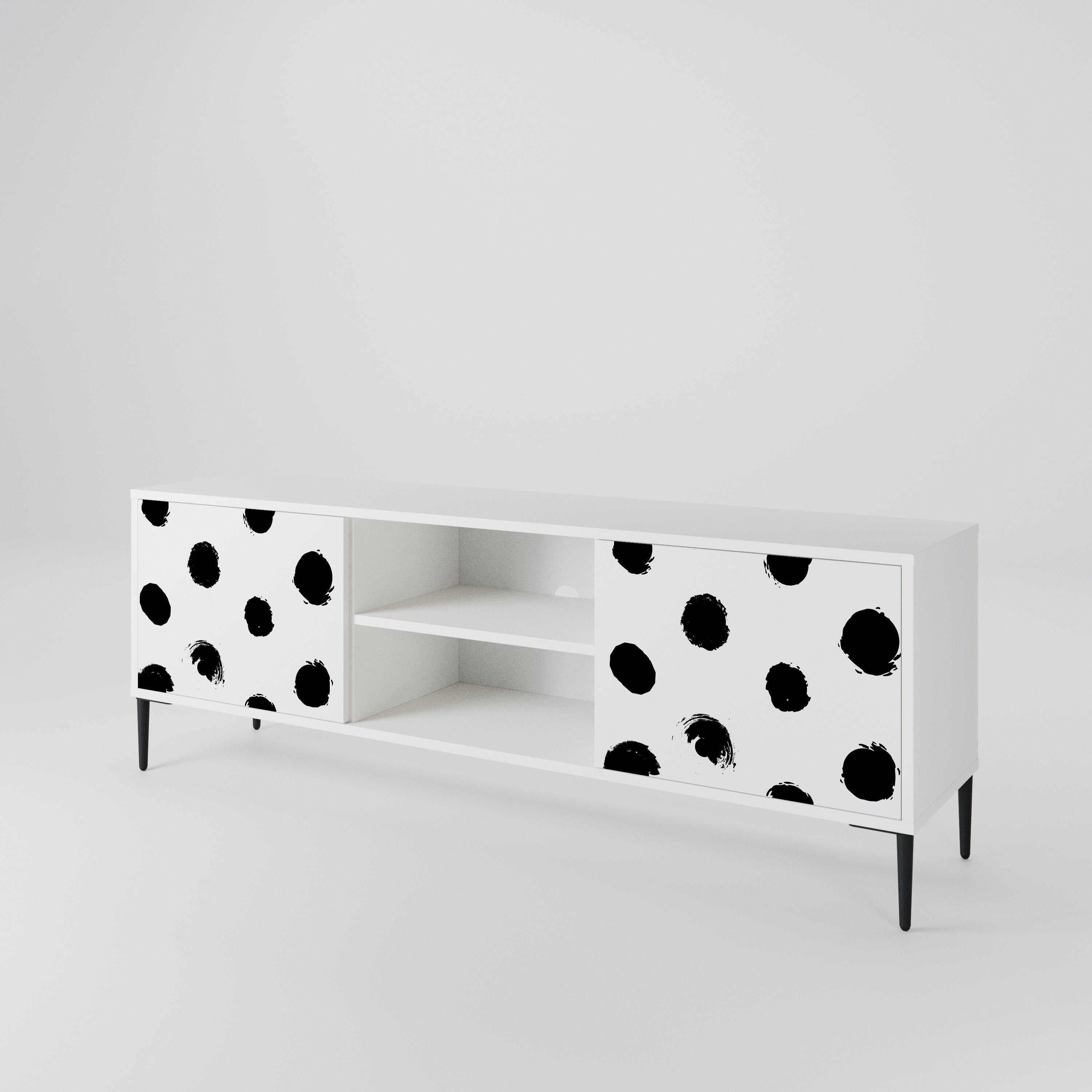 SLIPPING MINUTES 2-Door TV Cabinet