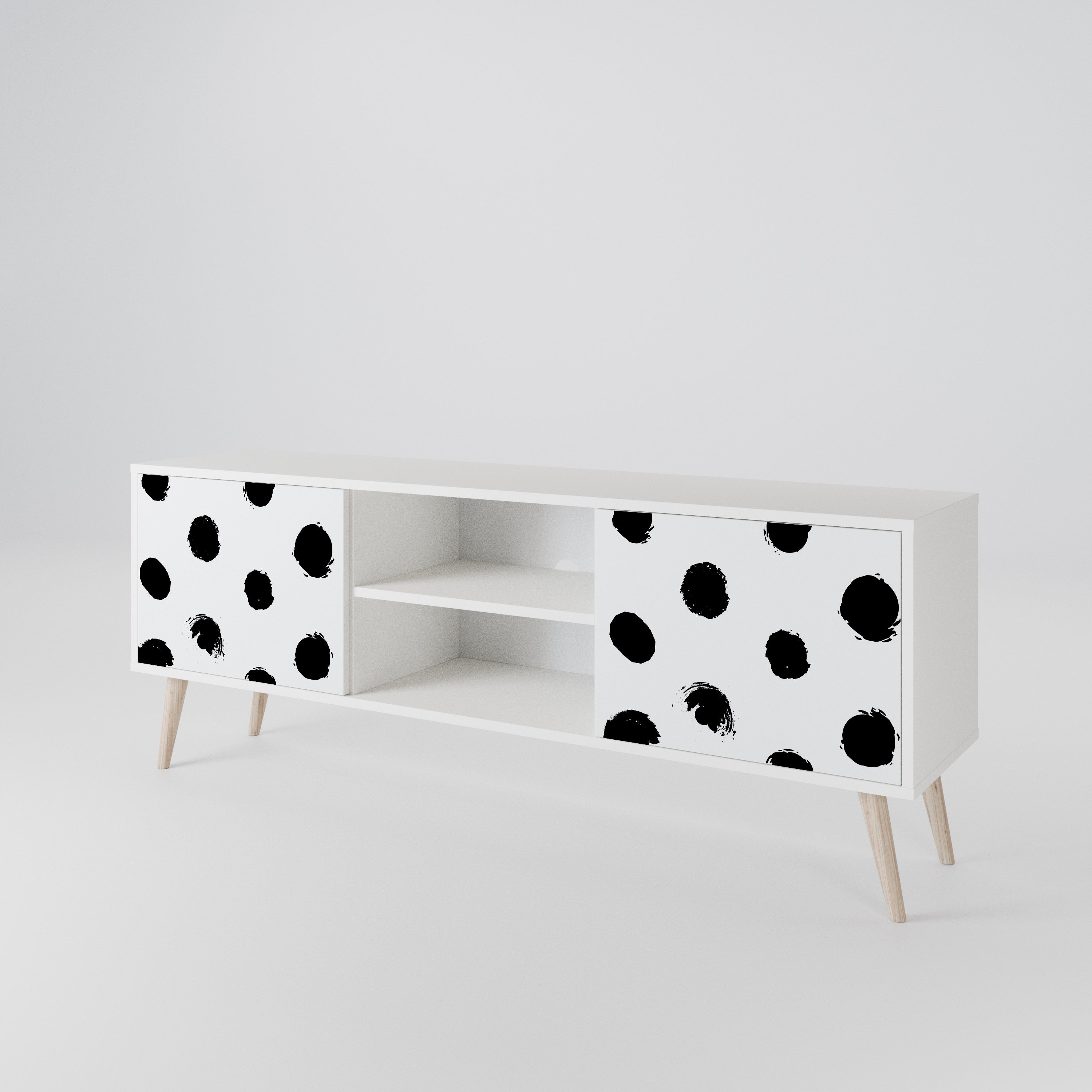 SLIPPING MINUTES 2-Door TV Cabinet