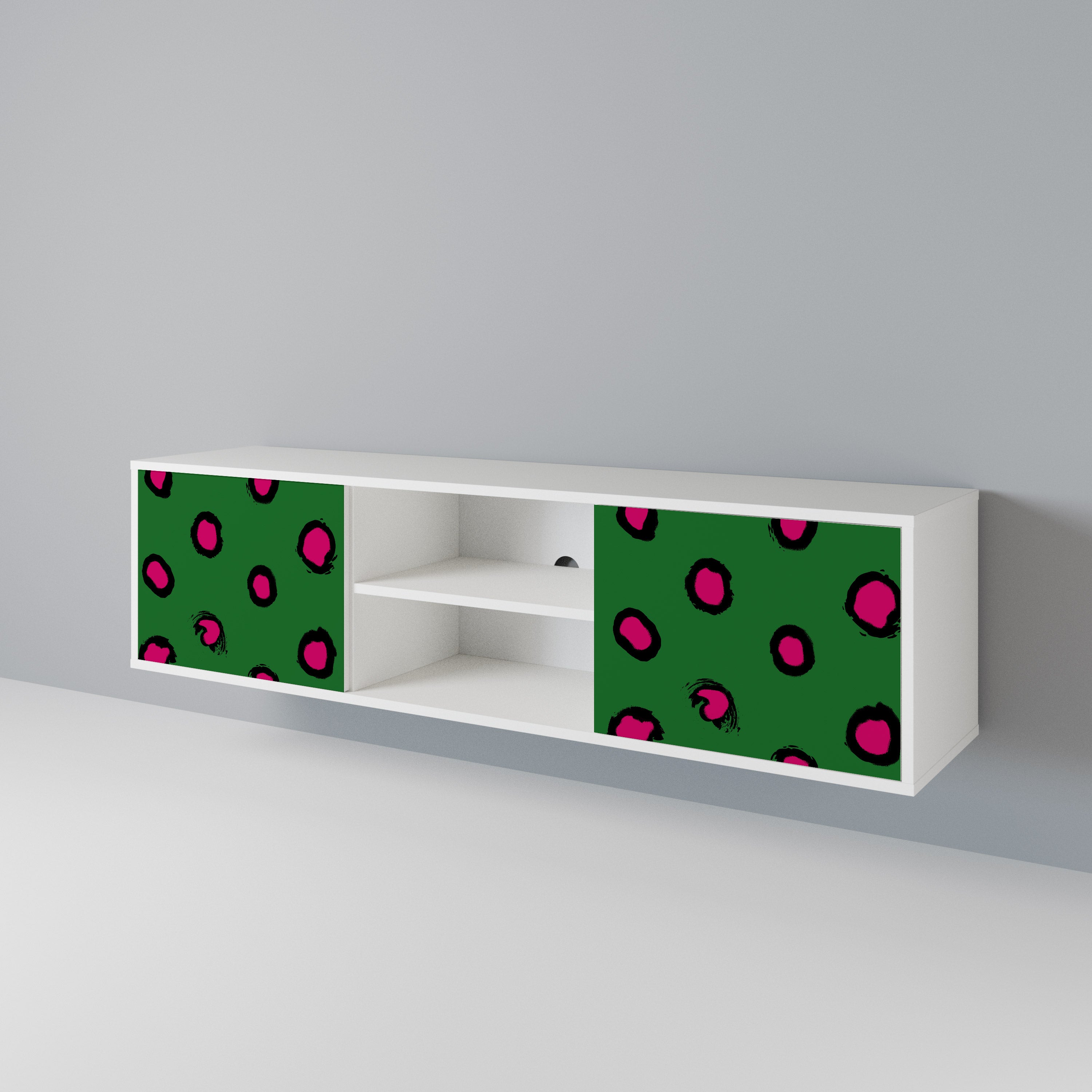FUNKY SPOTS 2-Door TV Cabinet