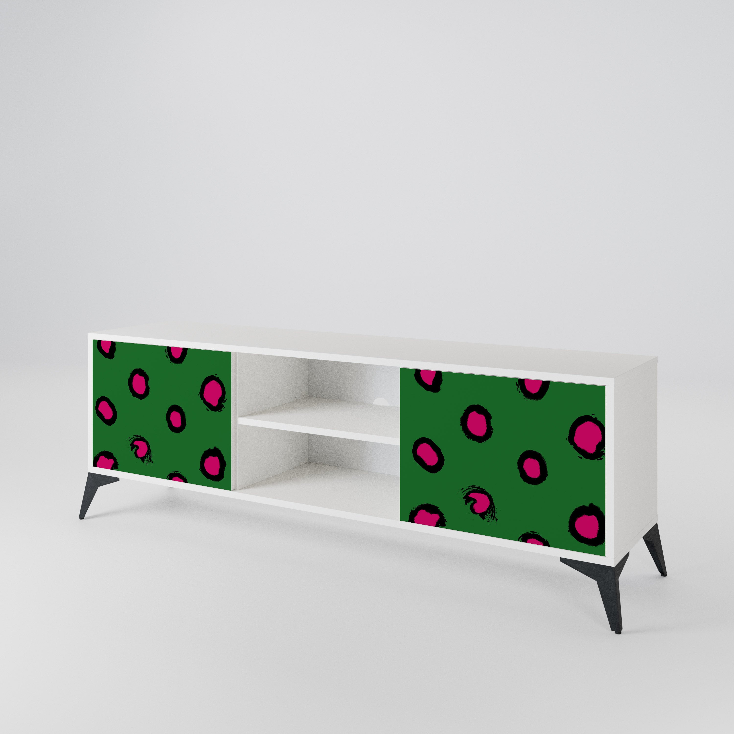 FUNKY SPOTS 2-Door TV Cabinet