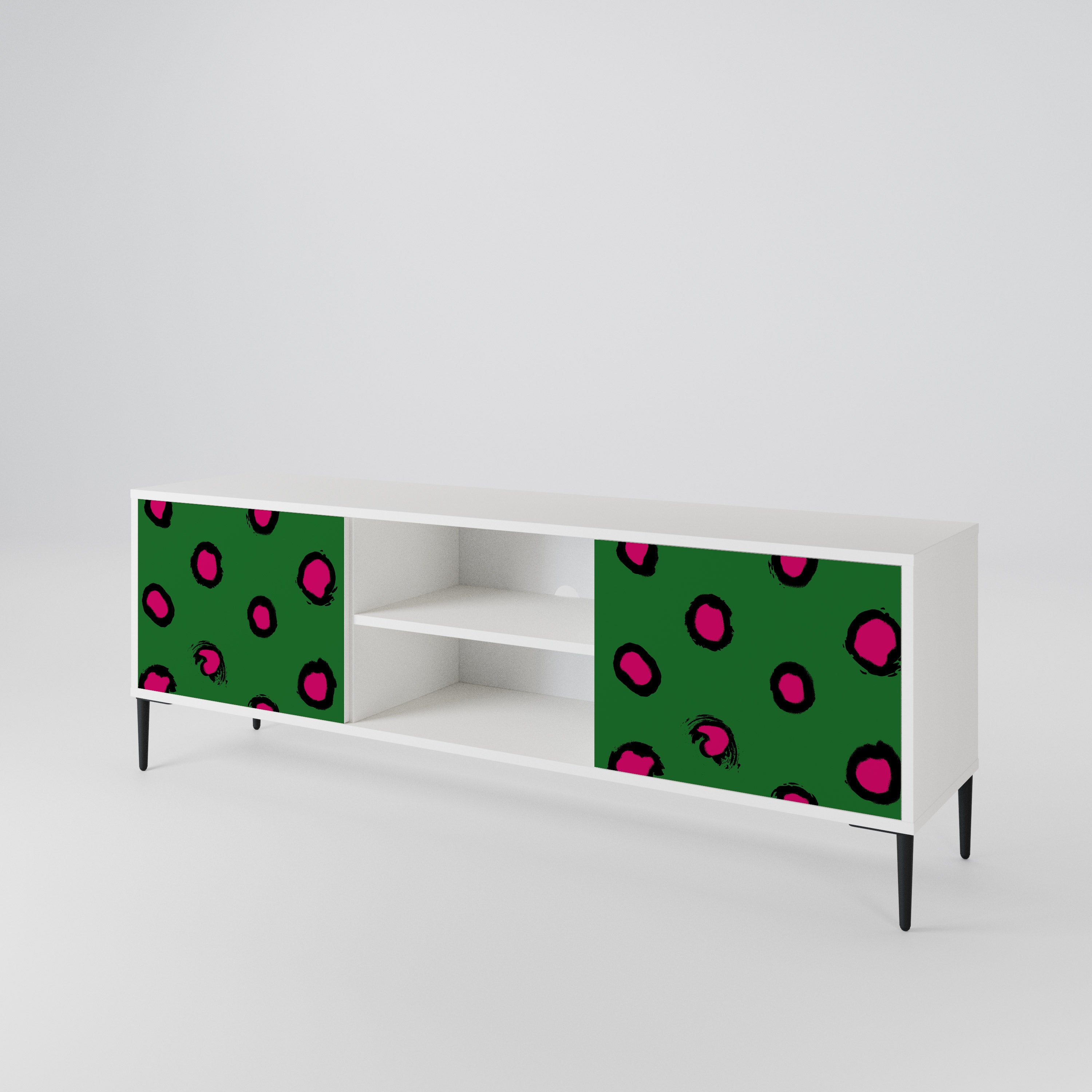 FUNKY SPOTS 2-Door TV Cabinet