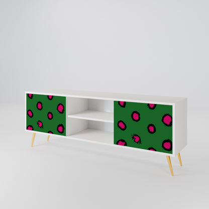 FUNKY SPOTS TV-bänk med två dörrar