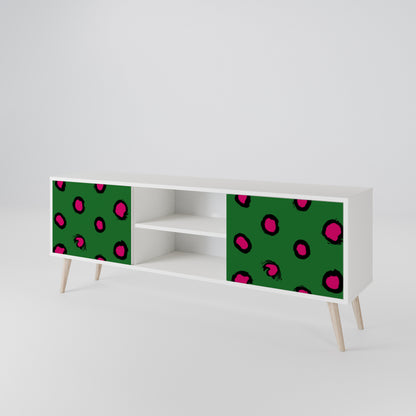 FUNKY SPOTS TV-bänk med två dörrar