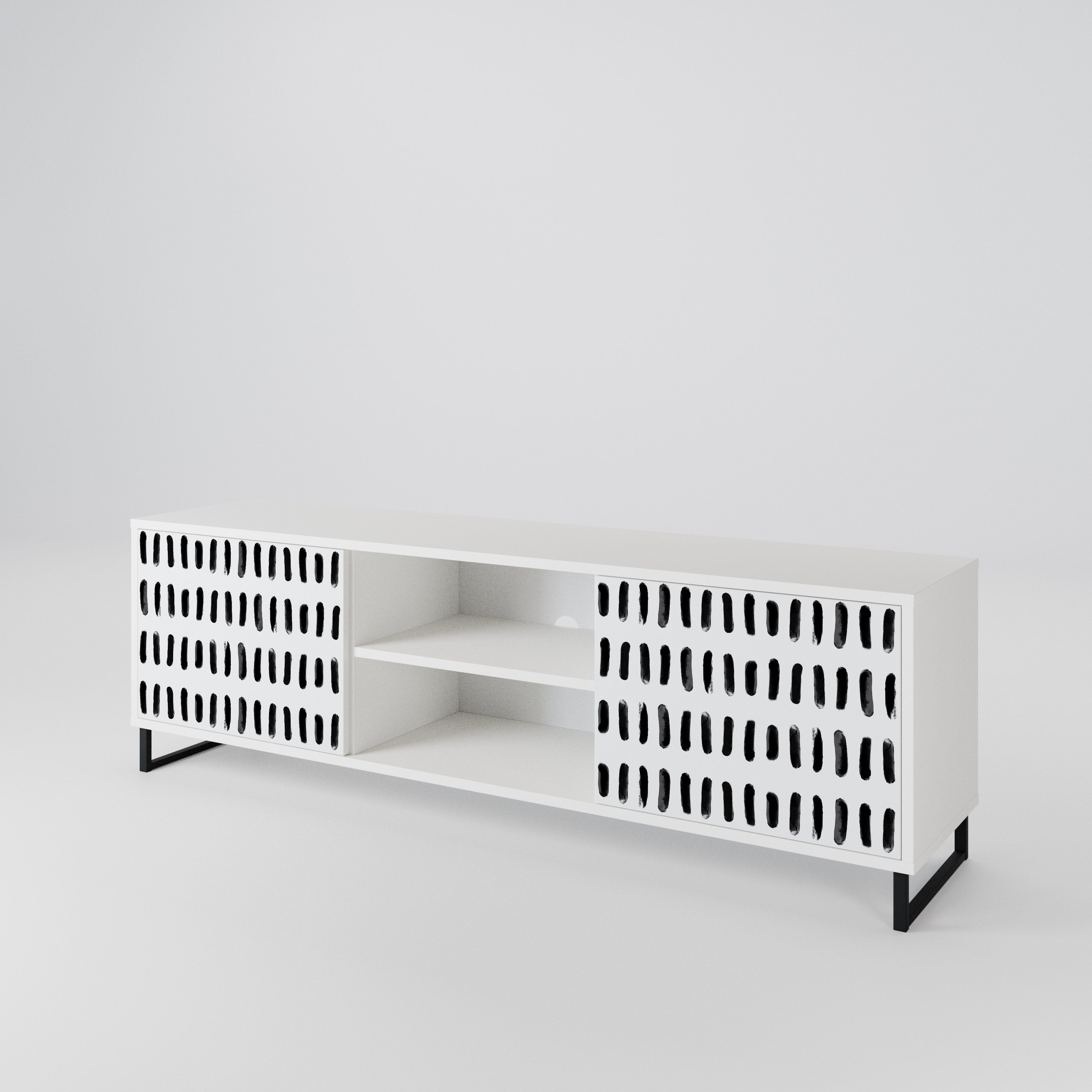 NIGHTY MELODIES 2-Door TV Cabinet