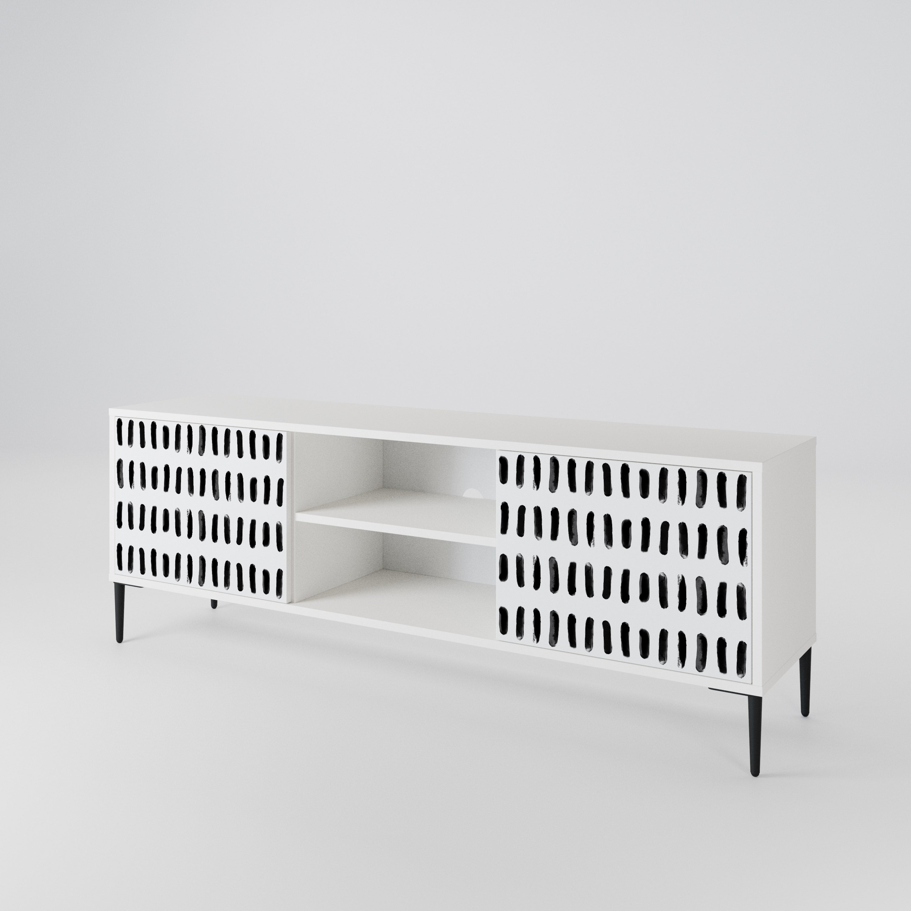 NIGHTY MELODIES 2-Door TV Cabinet