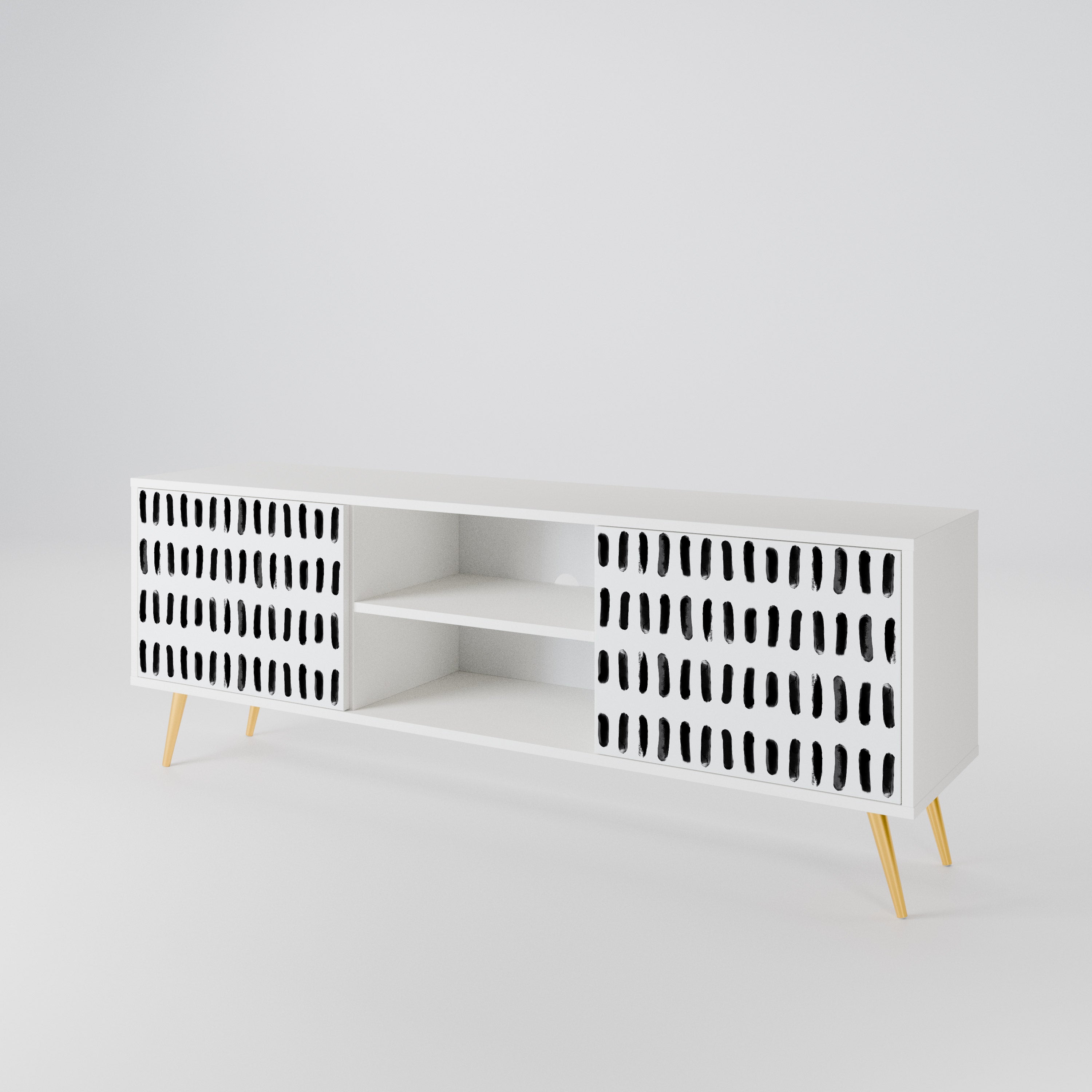 NIGHTY MELODIES 2-Door TV Cabinet
