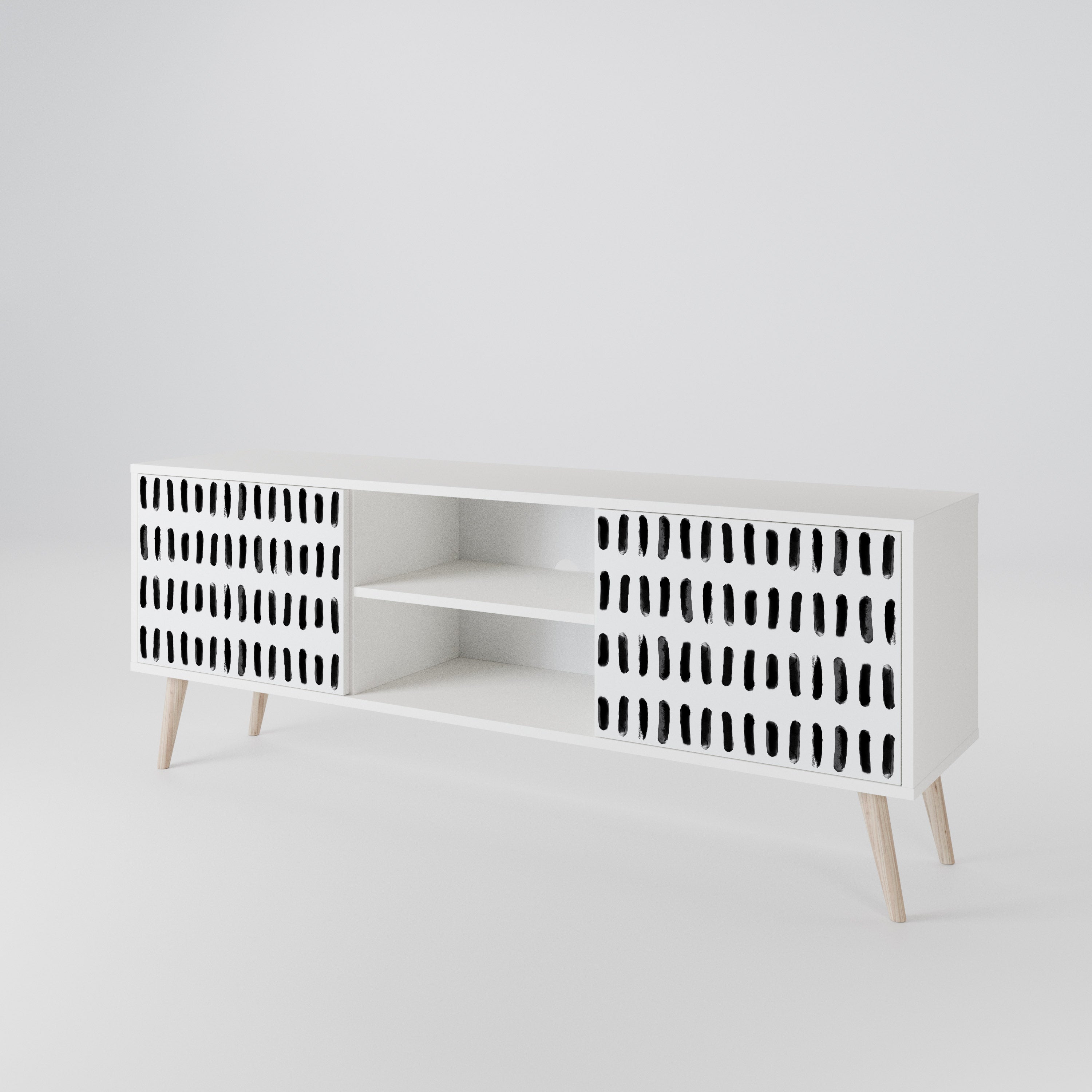 NIGHTY MELODIES 2-Door TV Cabinet