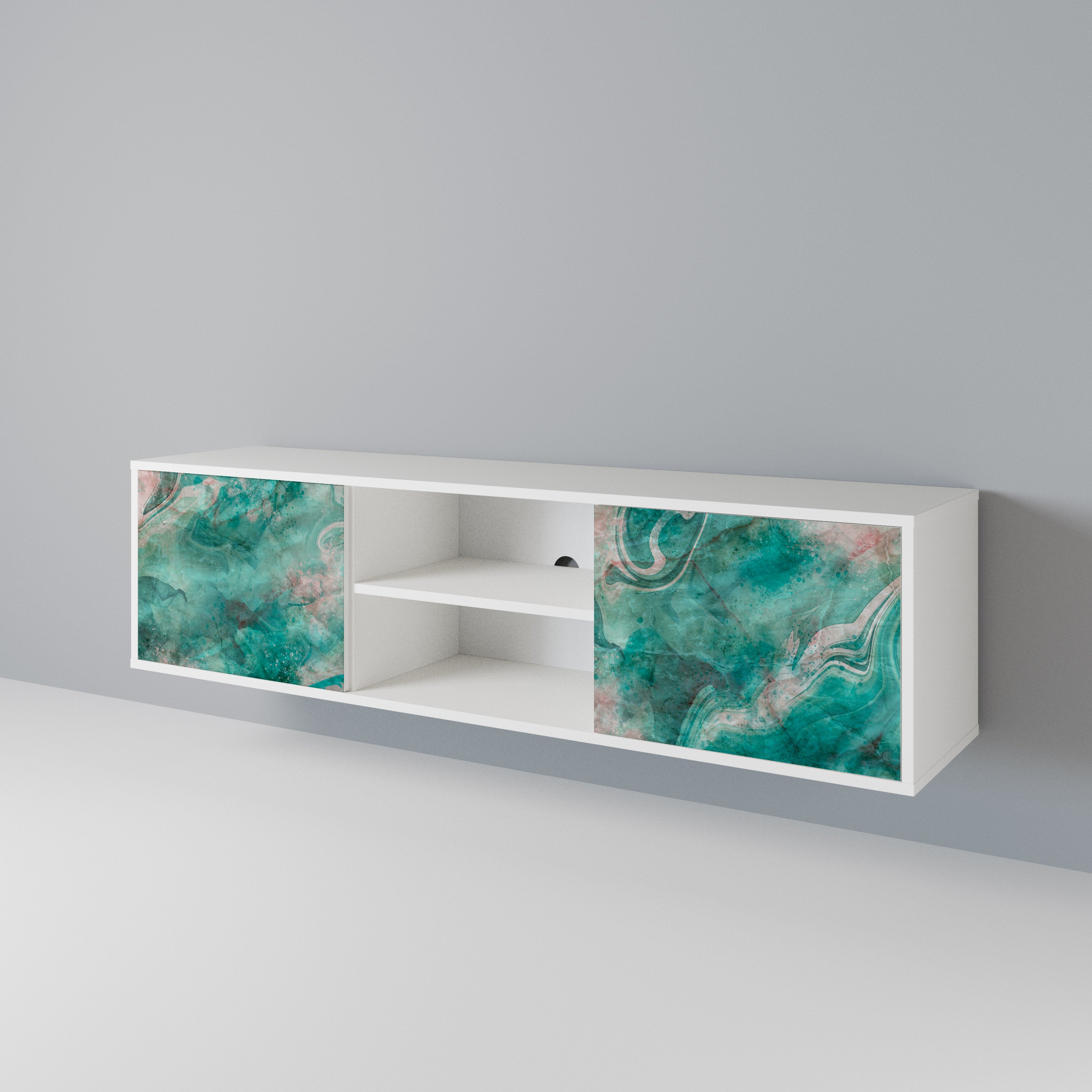 ABSTRACT ALCHEMY 2-Door TV Cabinet