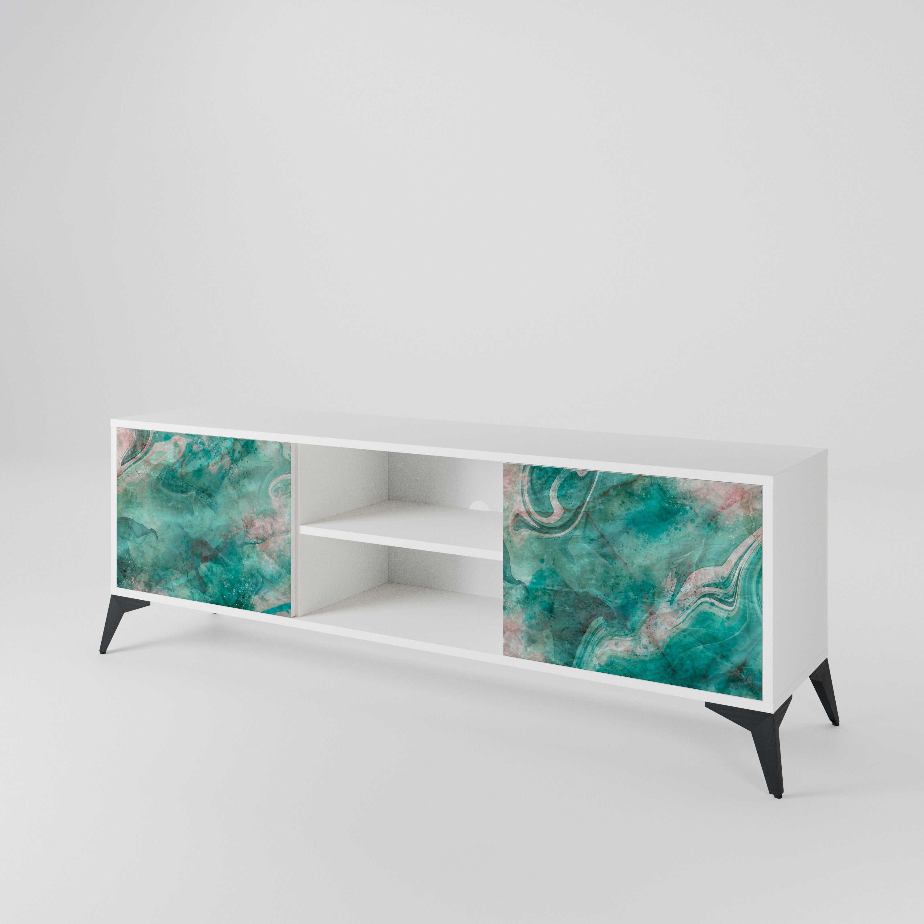 ABSTRACT ALCHEMY 2-Door TV Cabinet
