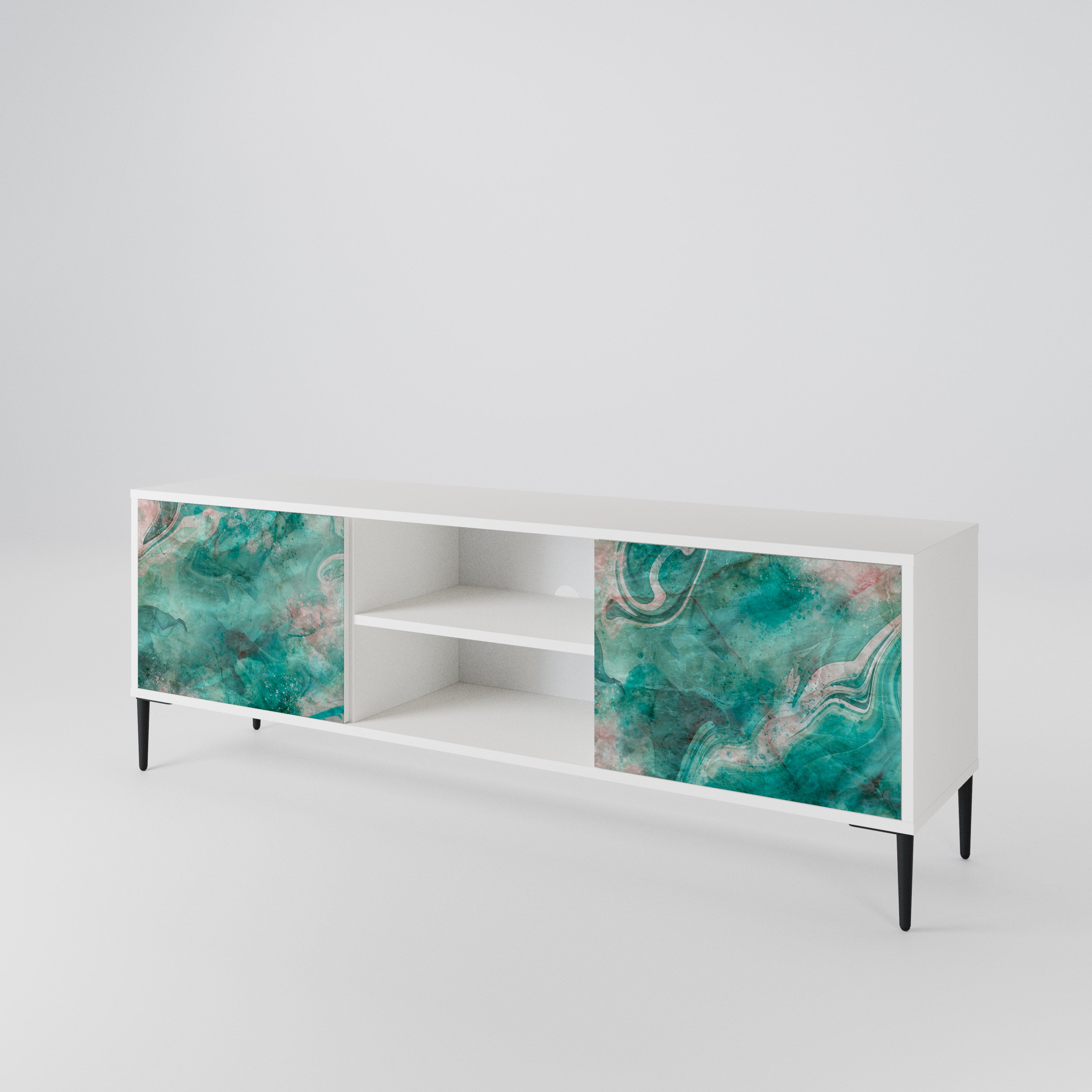 ABSTRACT ALCHEMY 2-Door TV Cabinet
