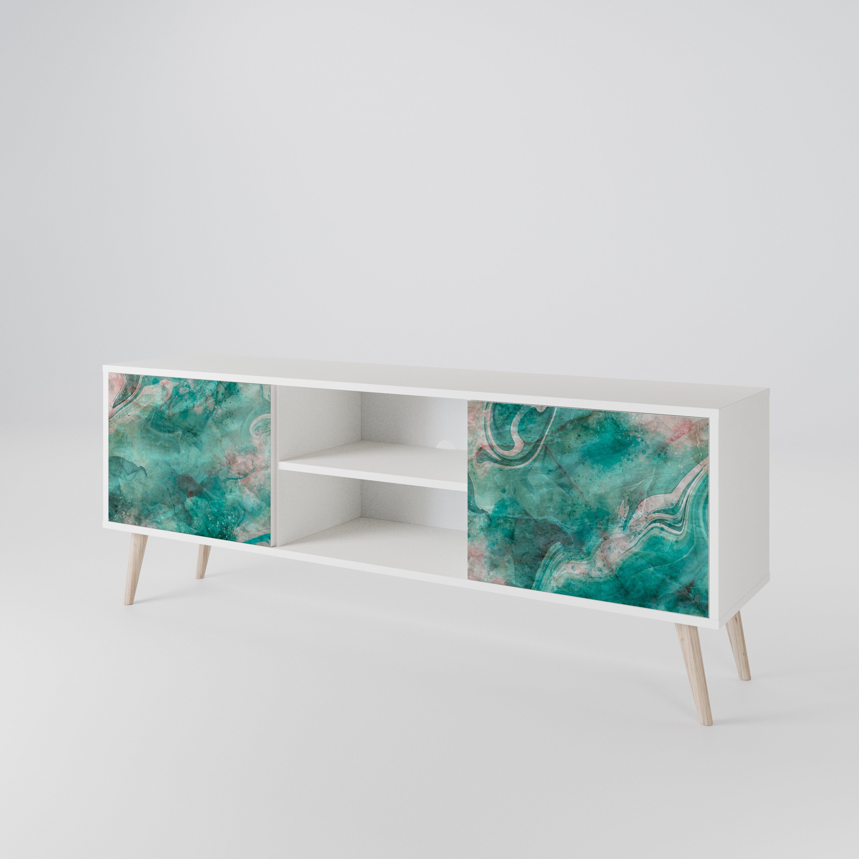 ABSTRACT ALCHEMY 2-Door TV Cabinet
