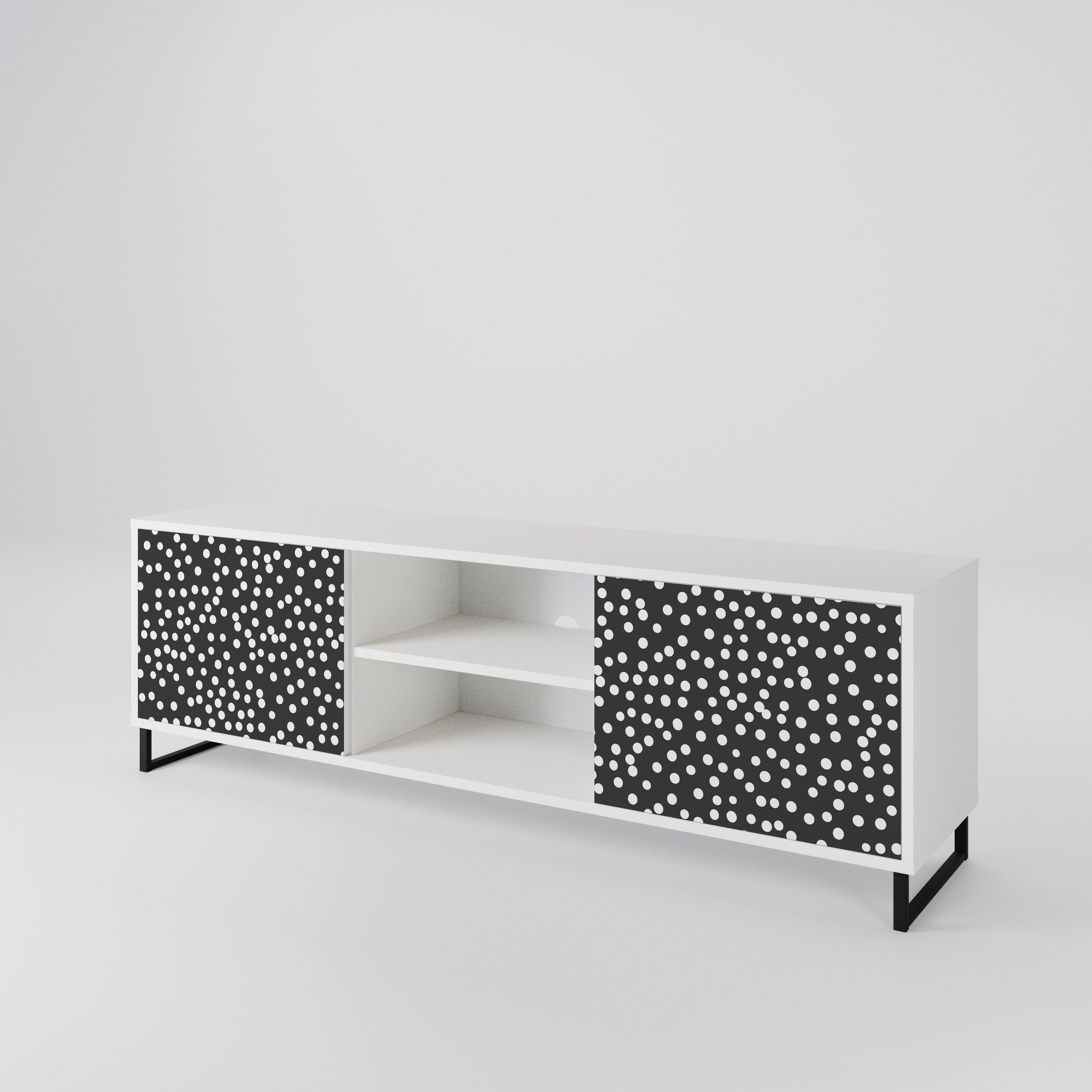 BLINDING LIGHTS 2-Door TV Cabinet