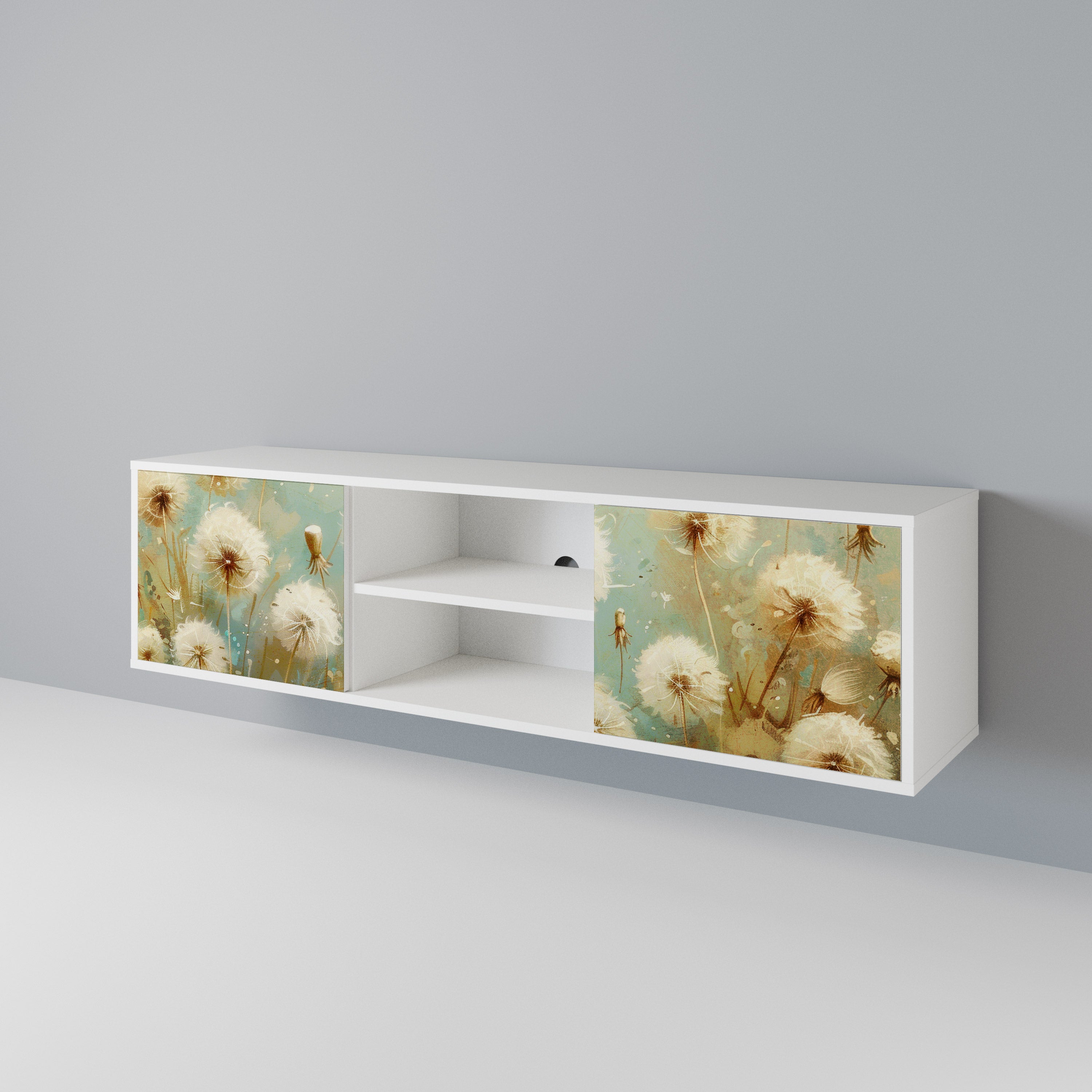 DREAMY MEADOW 2-Door TV Cabinet