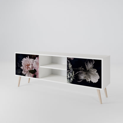 PURE BLOSSOM TV-bänk med två dörrar