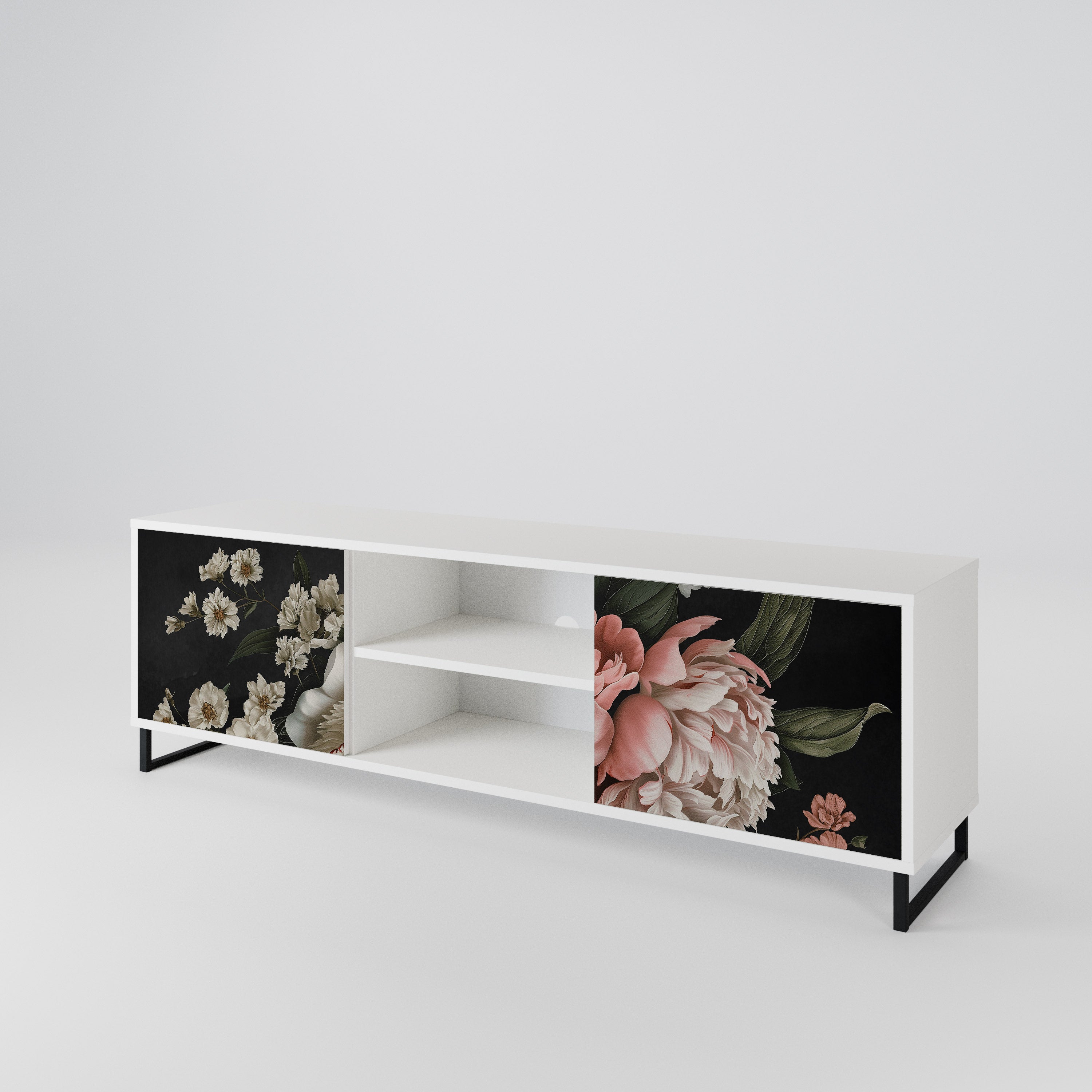 LUSH ELEGANCE TV-bänk med två dörrar
