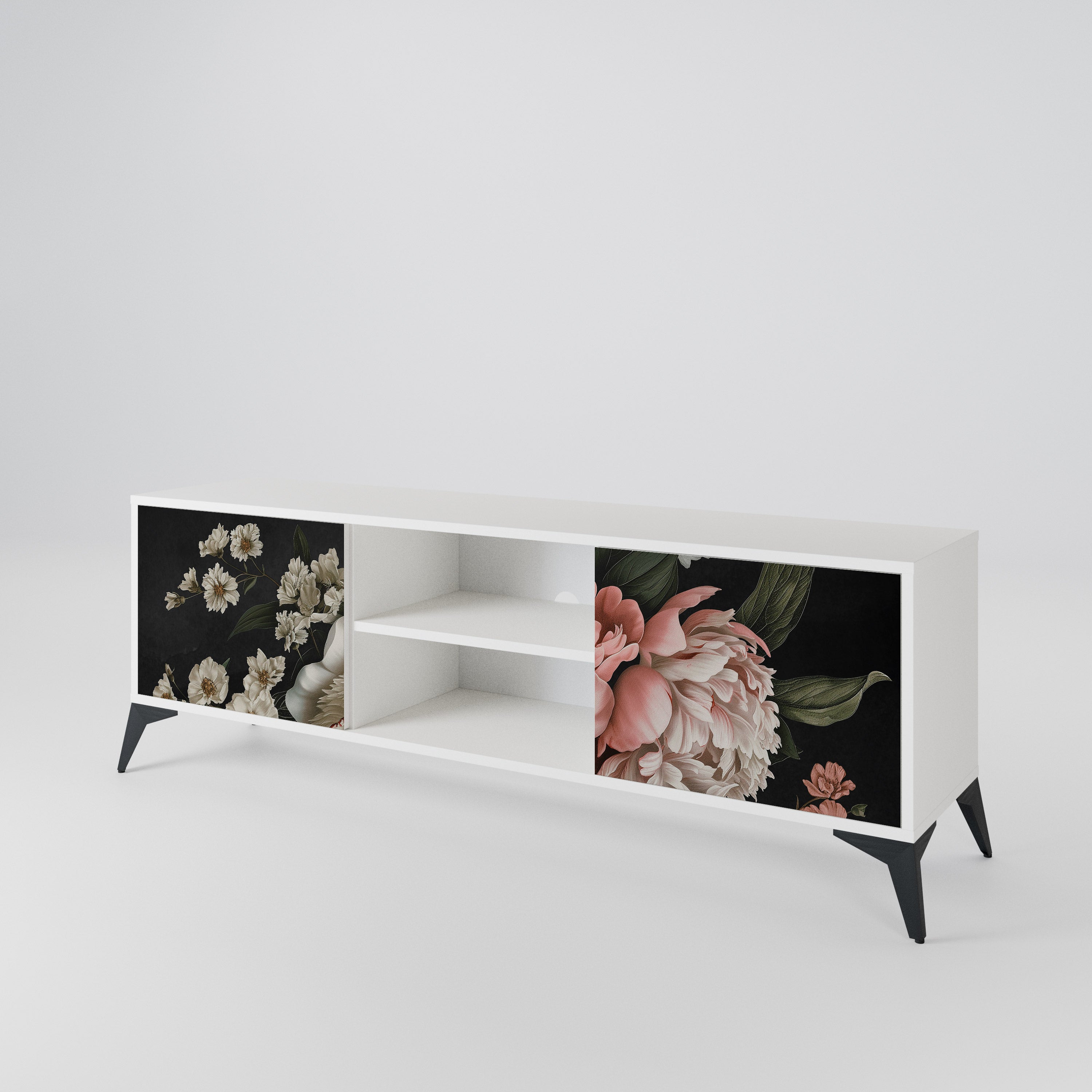 LUSH ELEGANCE TV-bänk med två dörrar