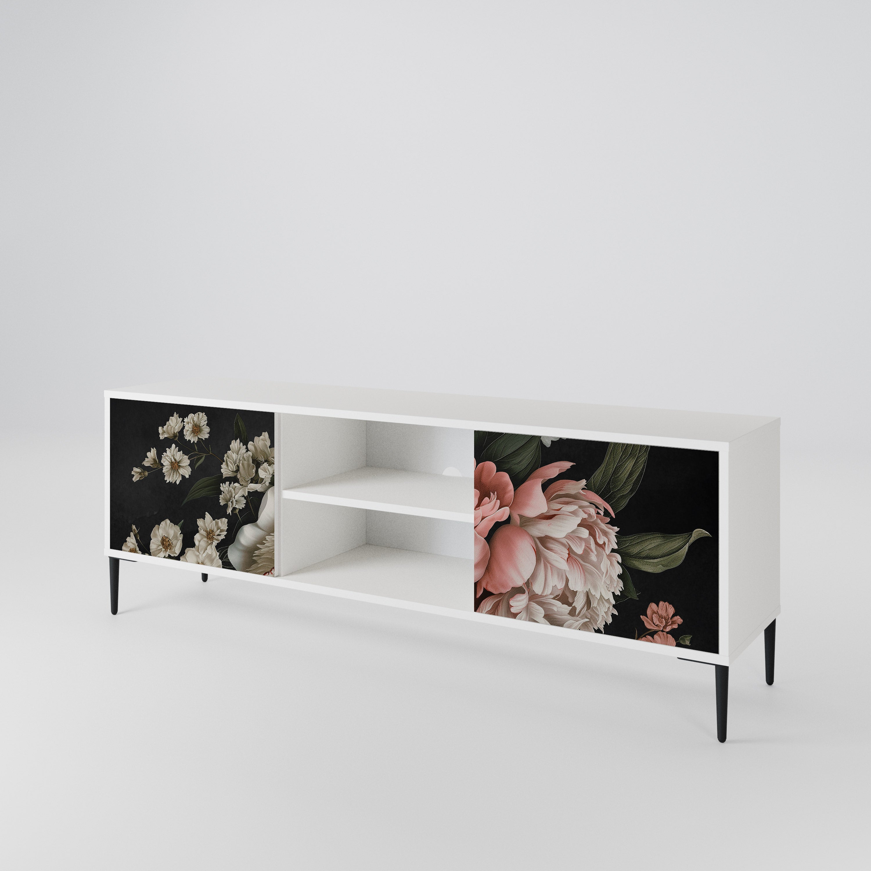 LUSH ELEGANCE TV-bänk med två dörrar